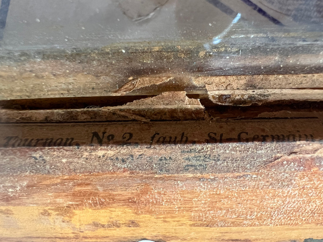 Adèle LALLEMAND - Aquarelle - 1861 (livraison avec assurance incluse)