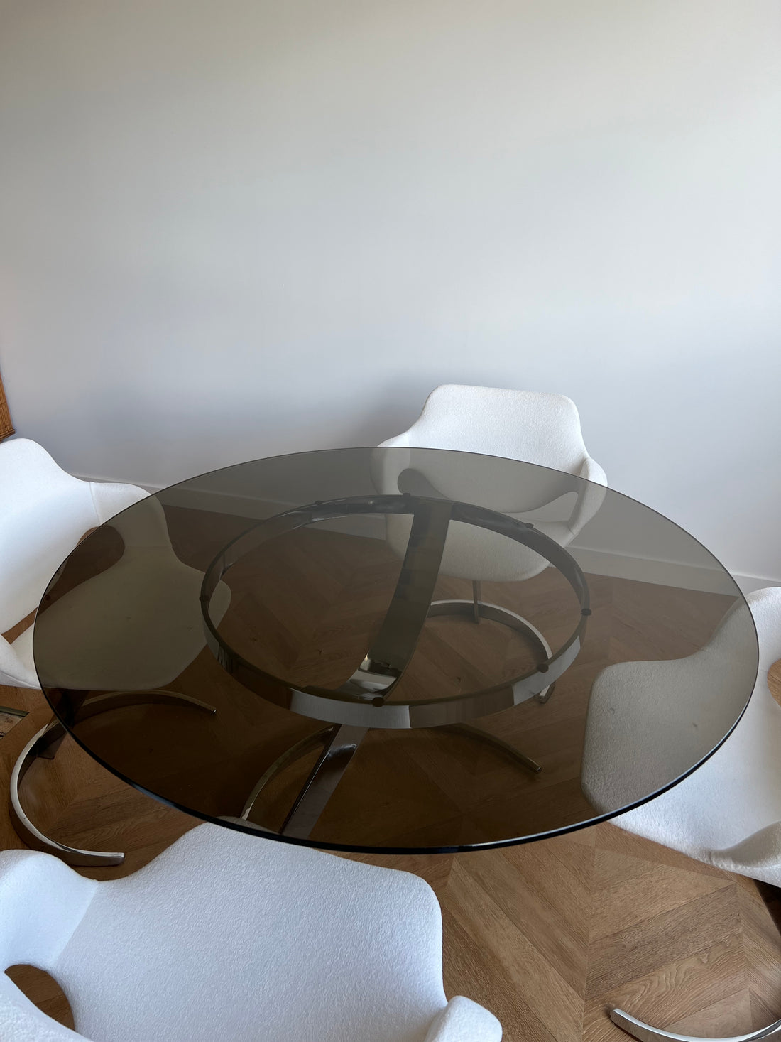 Table Boris Tabacoff et ses 4 chaises