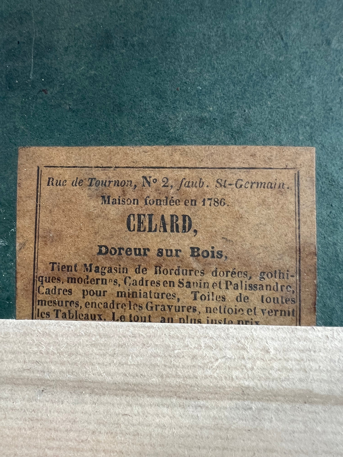 Adèle LALLEMAND - Aquarelle - 1861 (livraison avec assurance incluse)