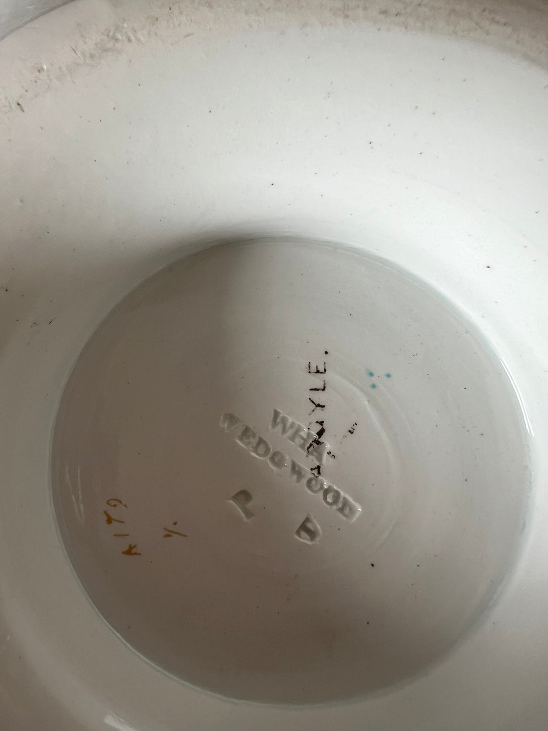 Compotier Wedgwood fin XIXème