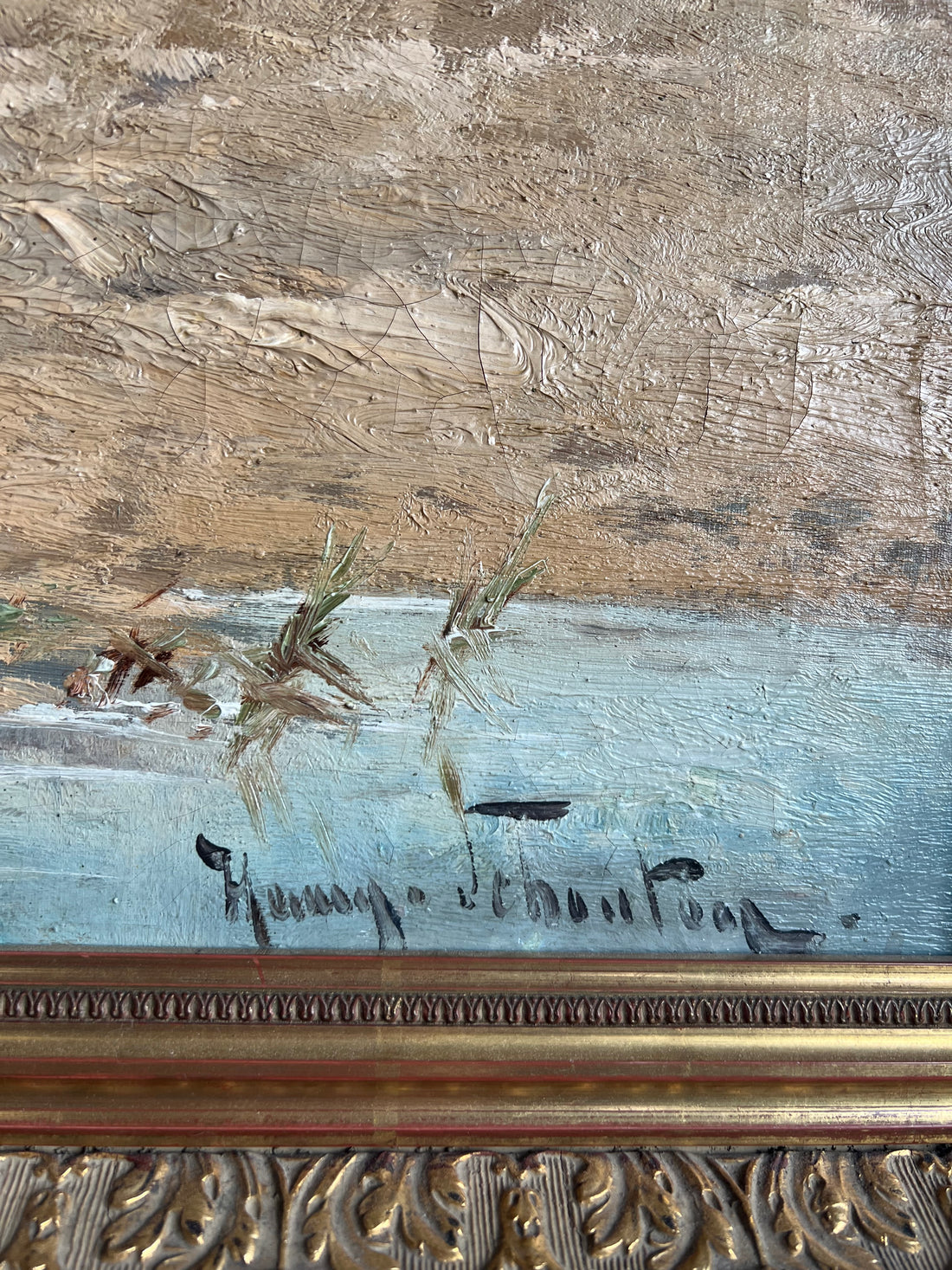 Tableau d'Henry Schouten (livraison incluse)
