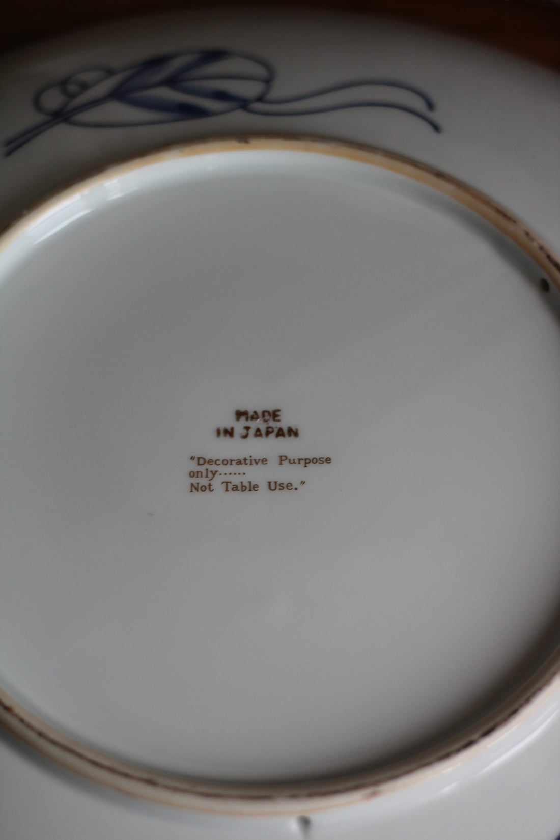 Grand plat Imari japonais fin XIXème