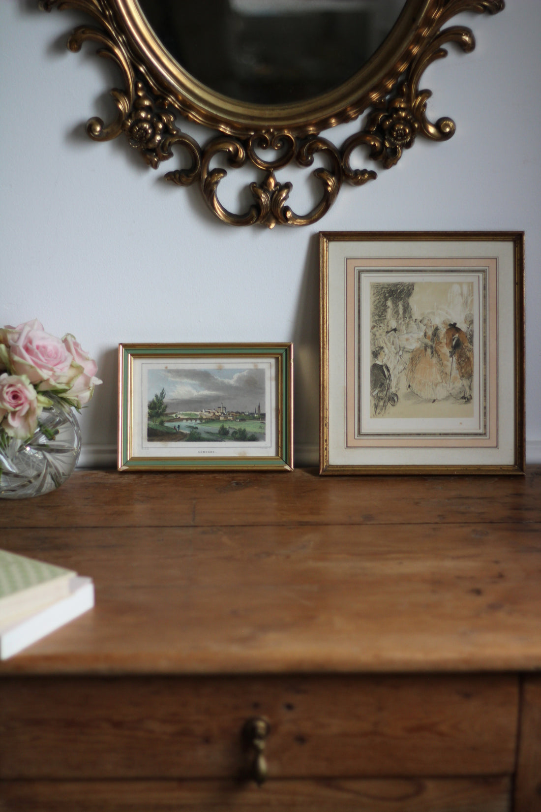 Gravure "Fête galante" par Antoine Calbet