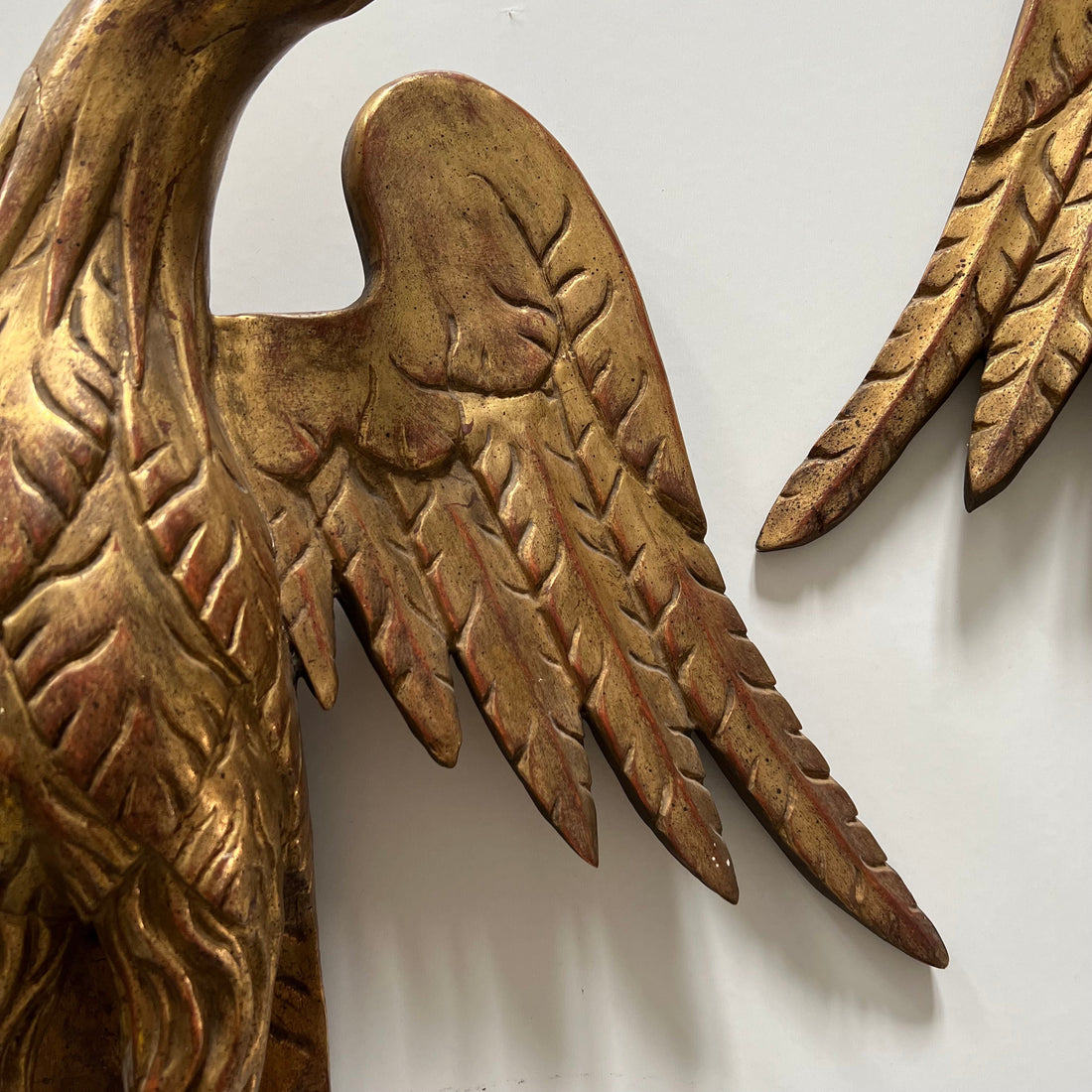 Paire d'aigles d'apparat du XIXème siècle