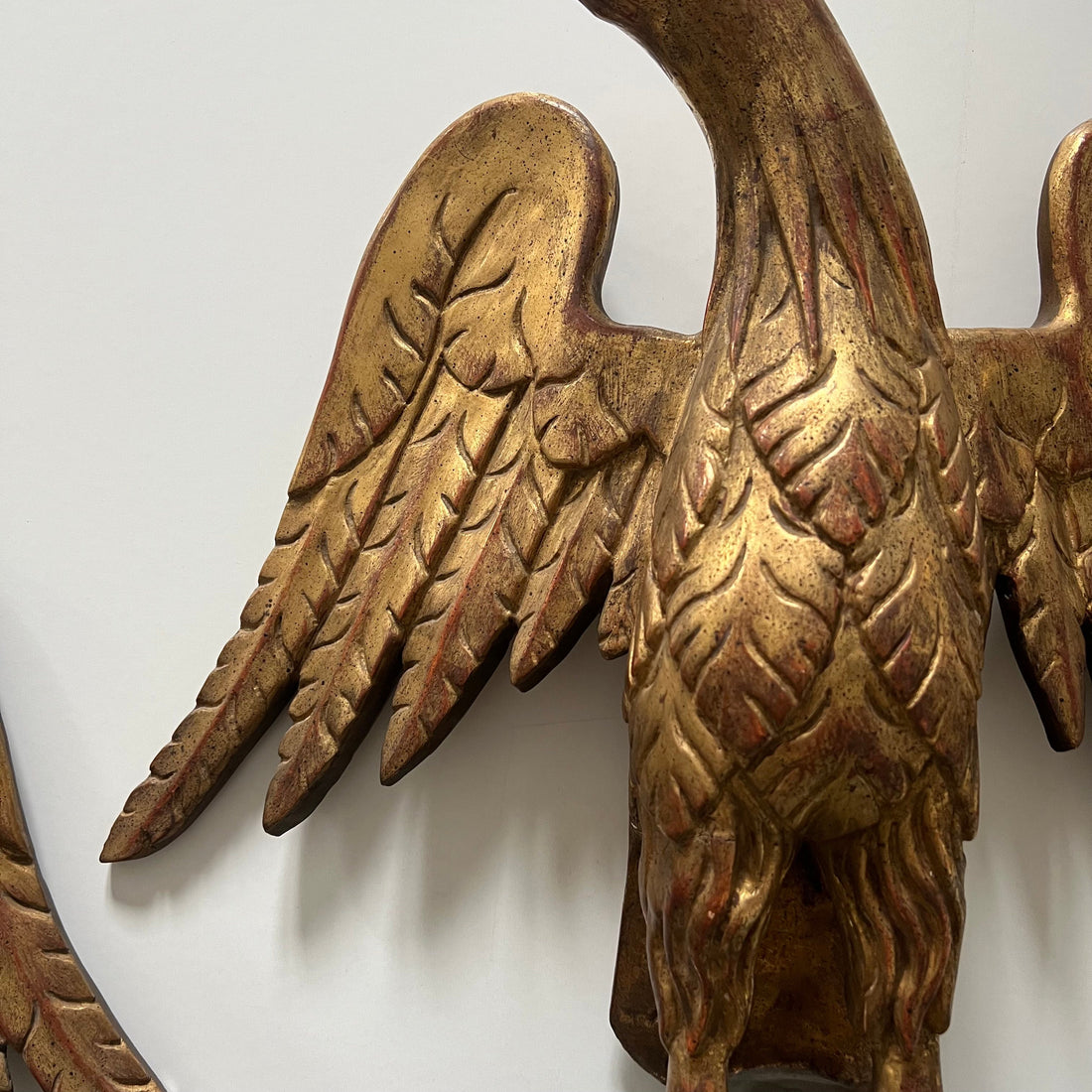 Paire d'aigles d'apparat du XIXème siècle