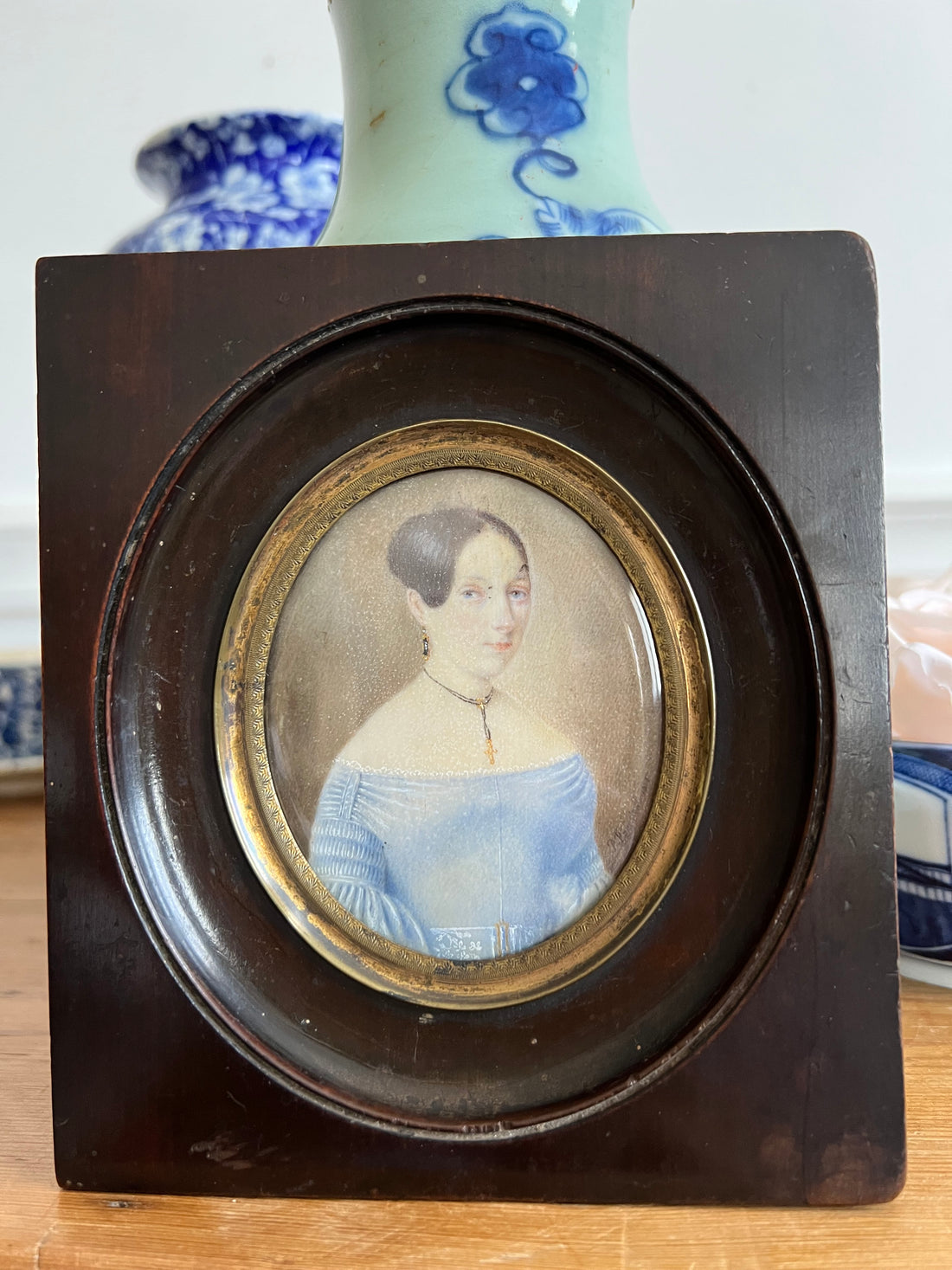Portrait miniature de 1838