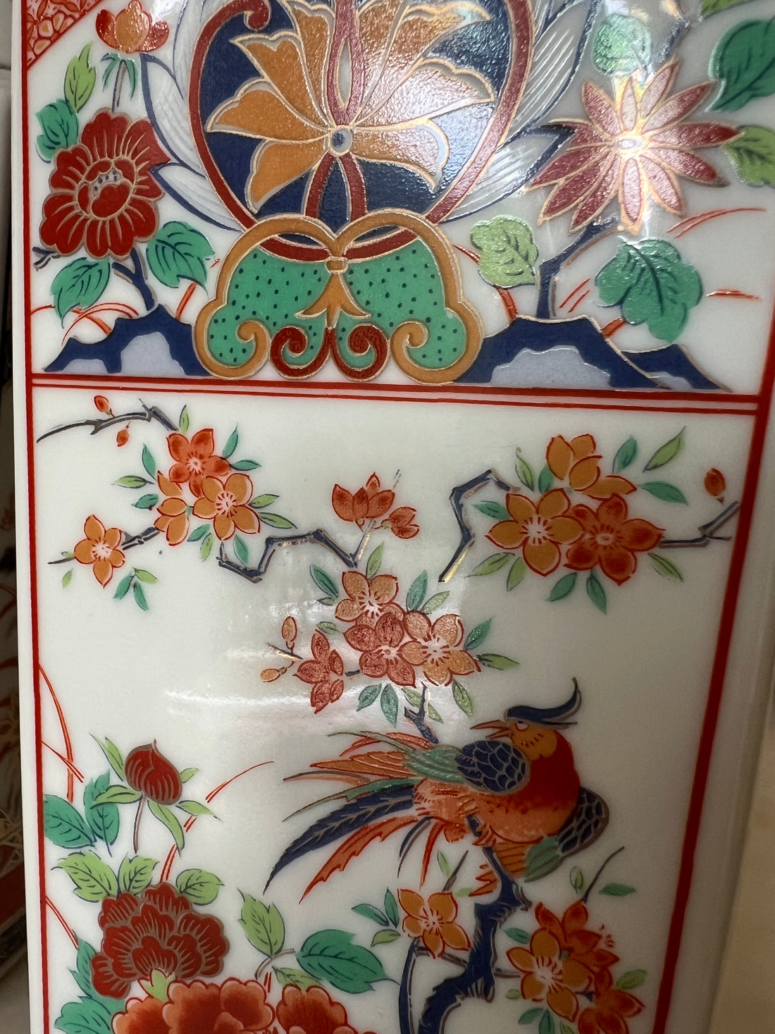 Paire de vases japonais Imari