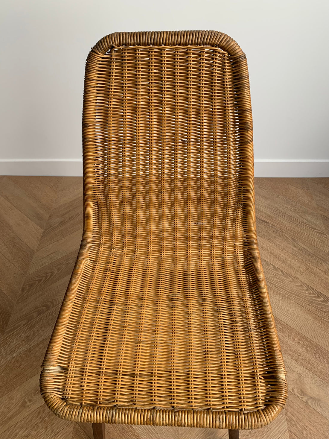 Chaise pieds compas 1950 (livraison incluse)