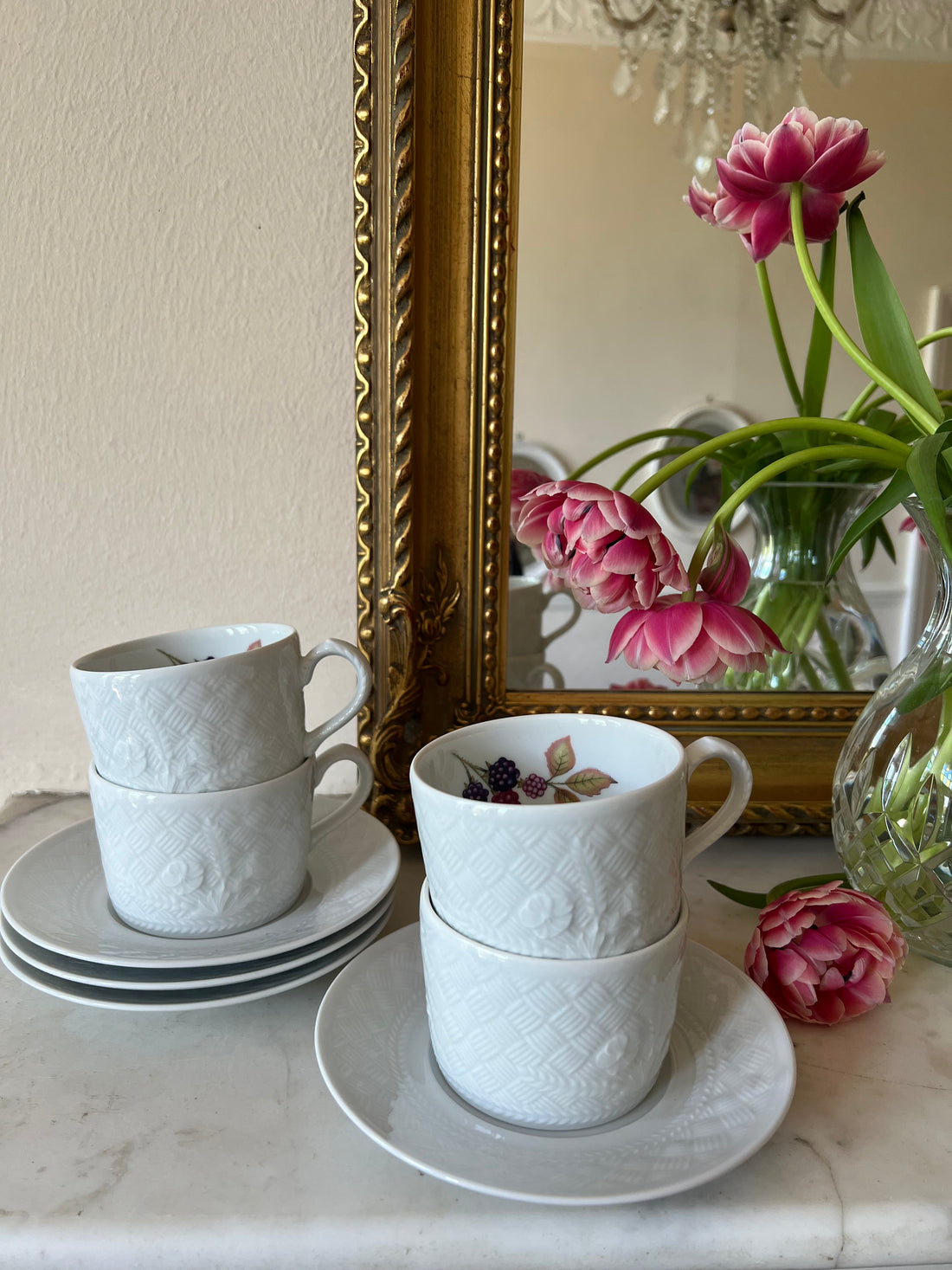 Ensemble petit déjeûner Royal Worcester