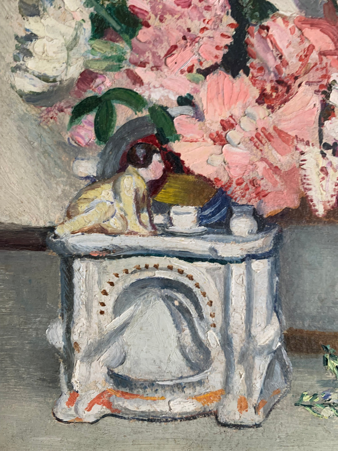 John Everett (1876-1949) - Nature morte au bouquet