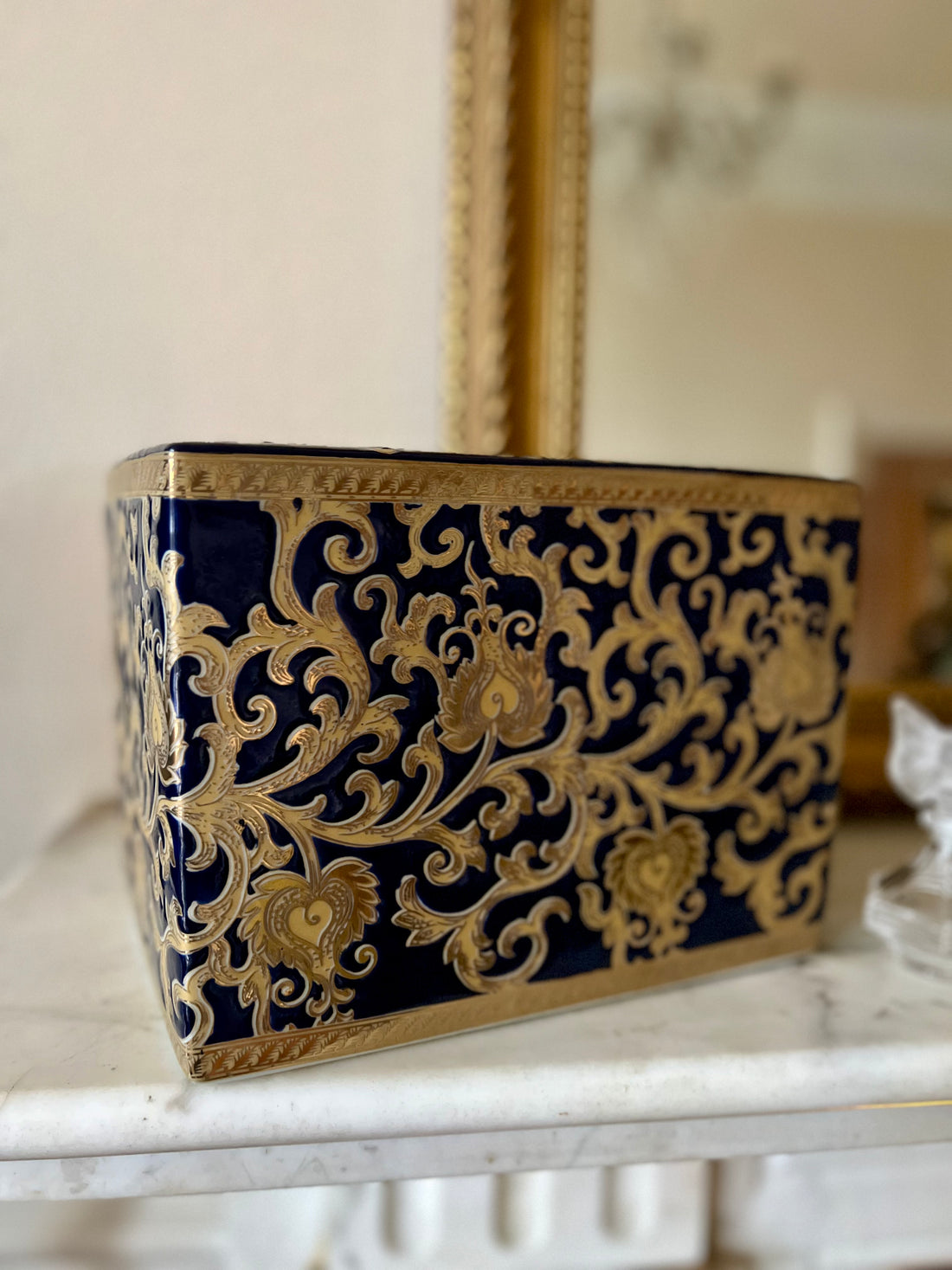 Jardinière madras en céramique