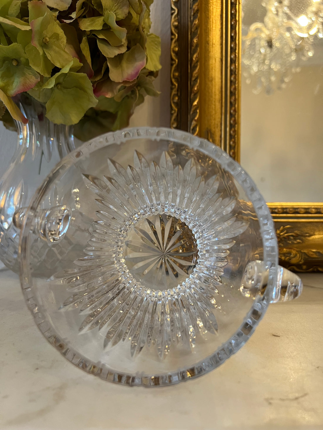 Seau à glace en cristal