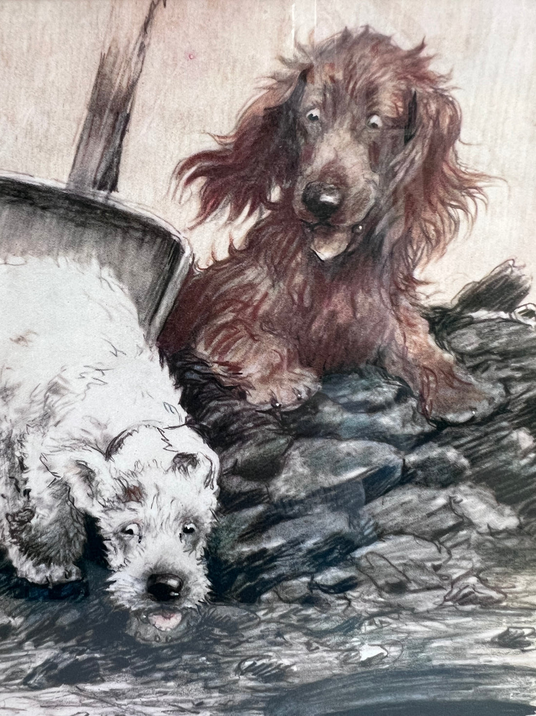 3 dessins anglais 1900 de Cecil Aldin