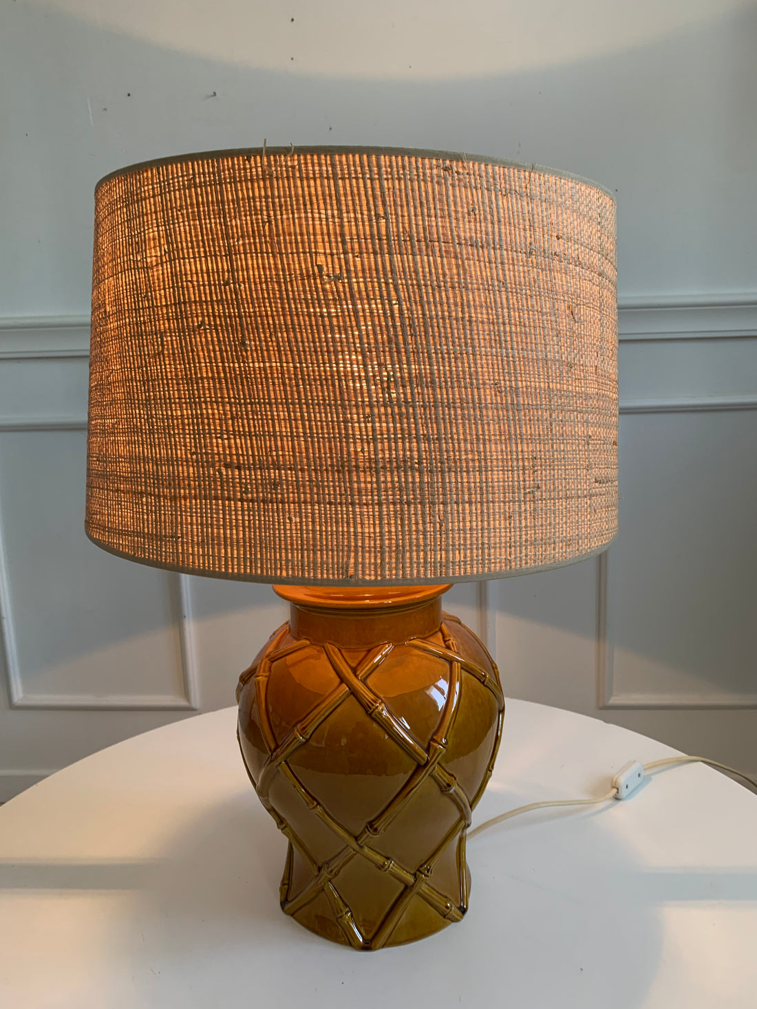 Lampe en céramique