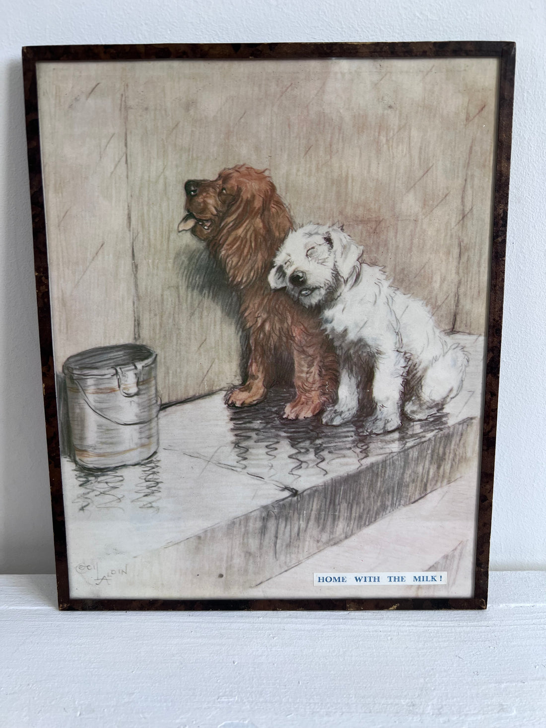 3 dessins anglais 1900 de Cecil Aldin