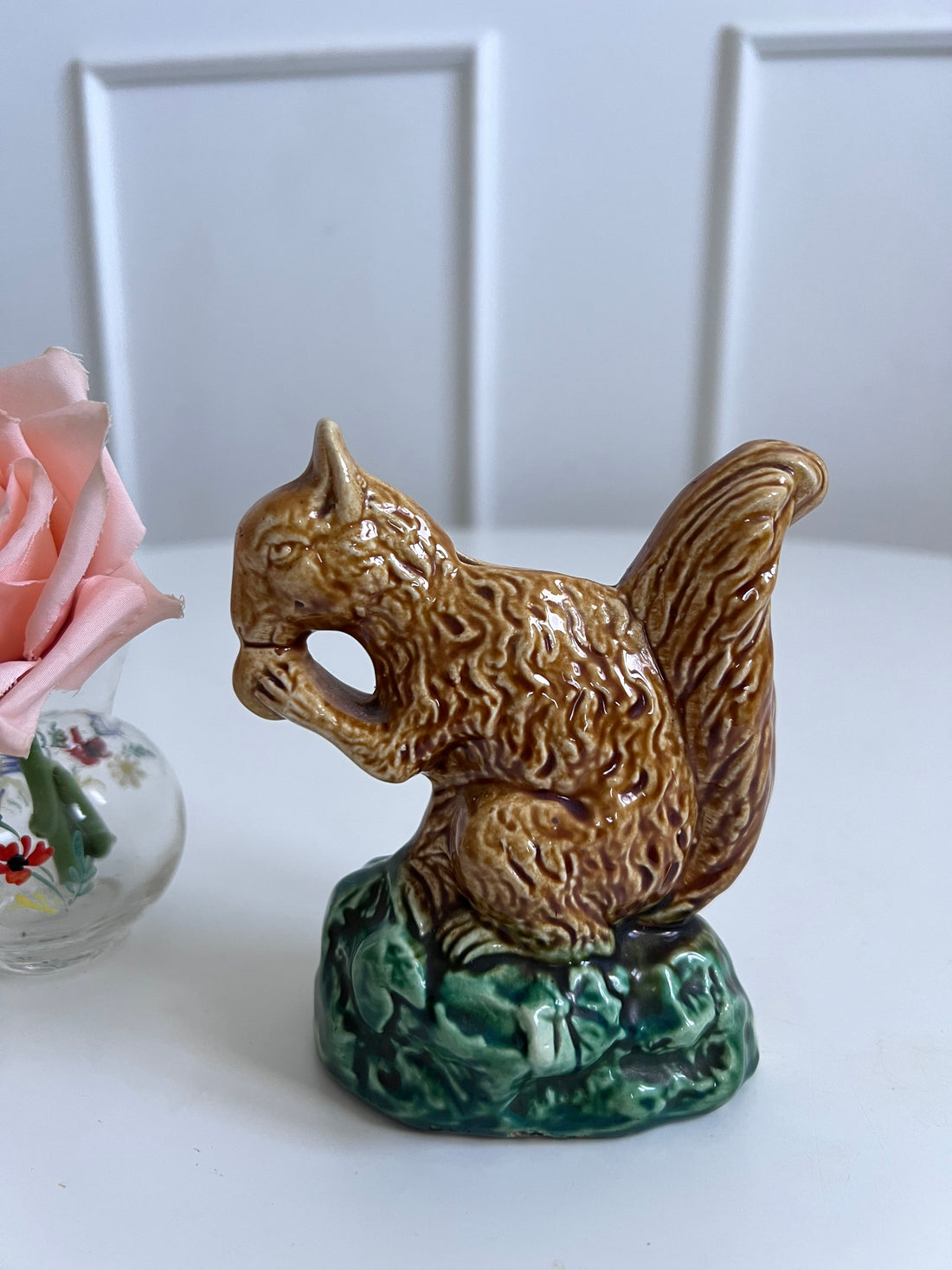 Ecureuil 1910 en barbotine d'Onnaing