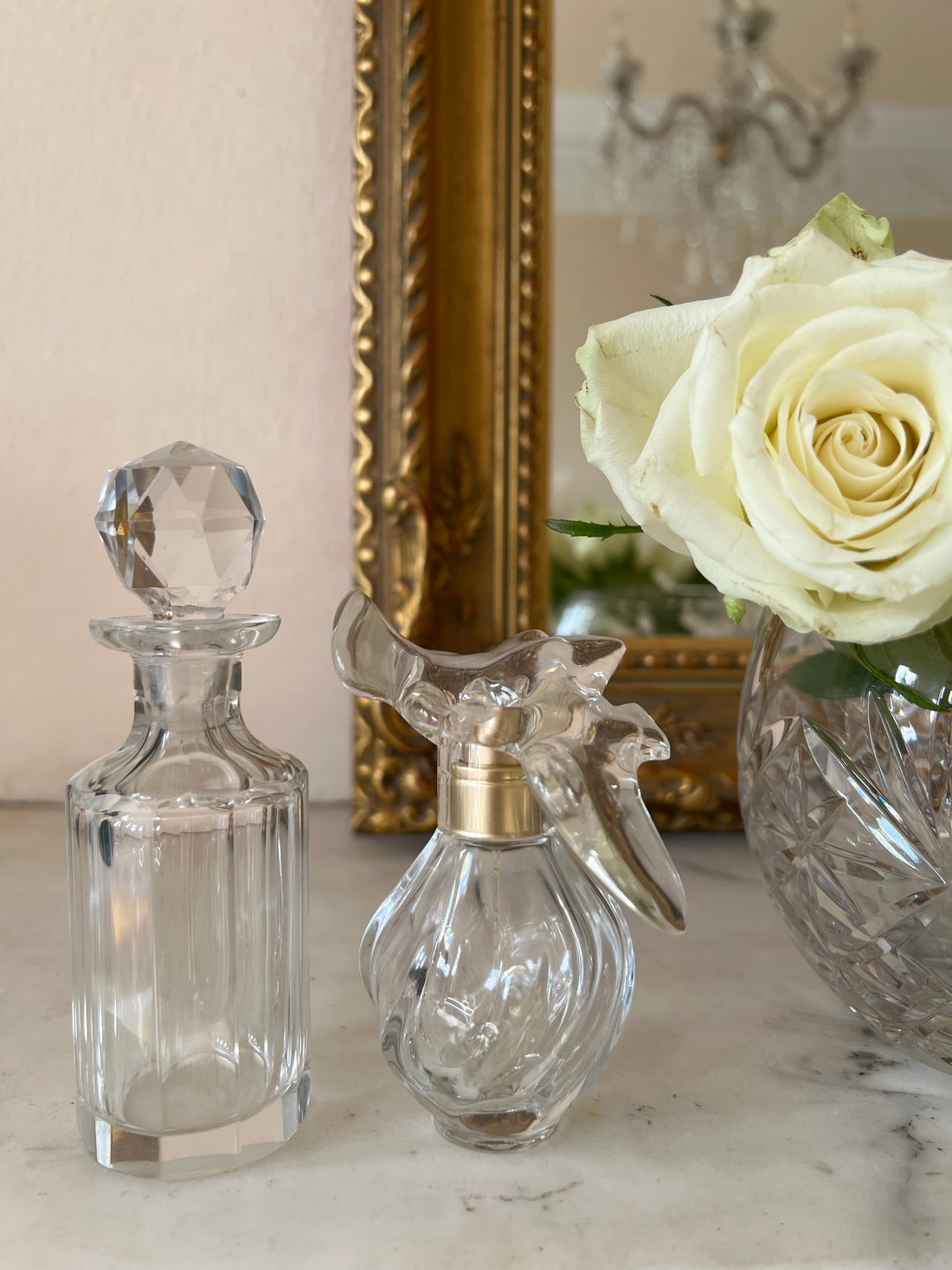 Paire de flacons à parfum