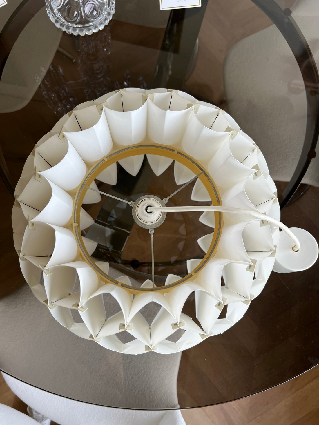 Suspension danoise Butterfly de Lars Schioler 1968