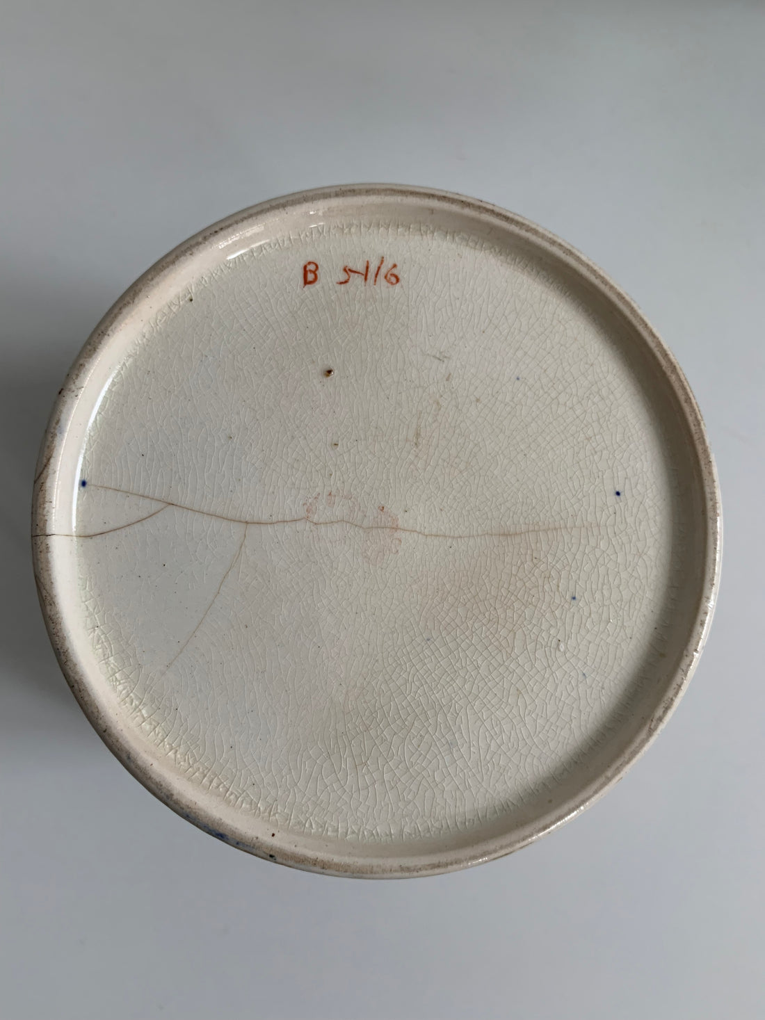 Pot à biscuits anglais 1880-1910