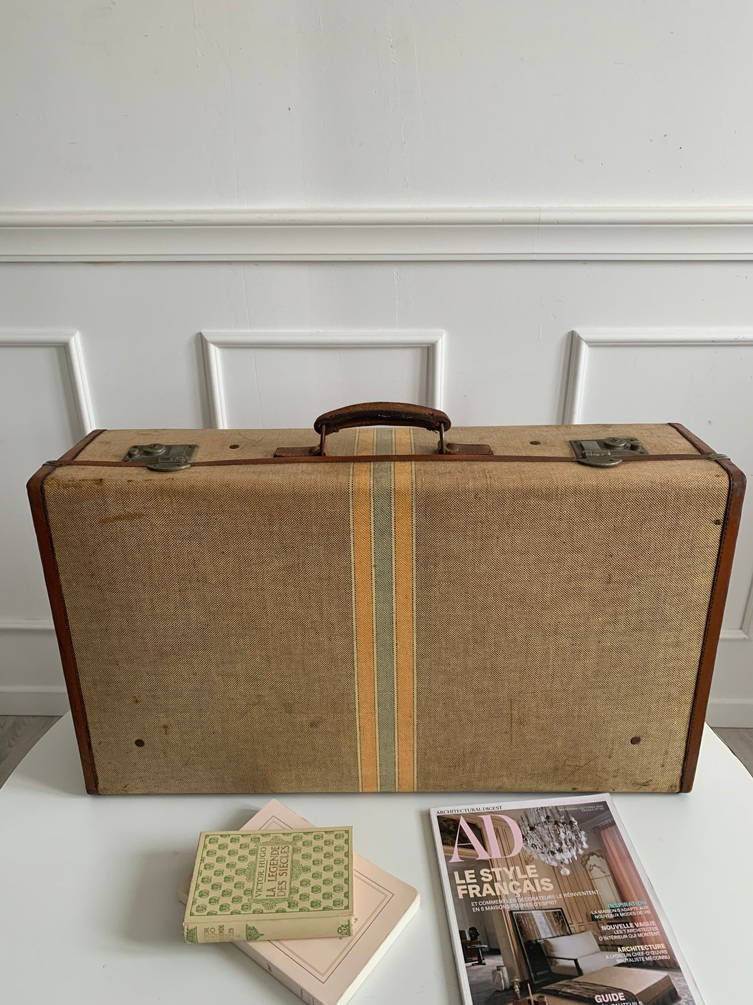 Valise anglaise Gare Victoria 1940