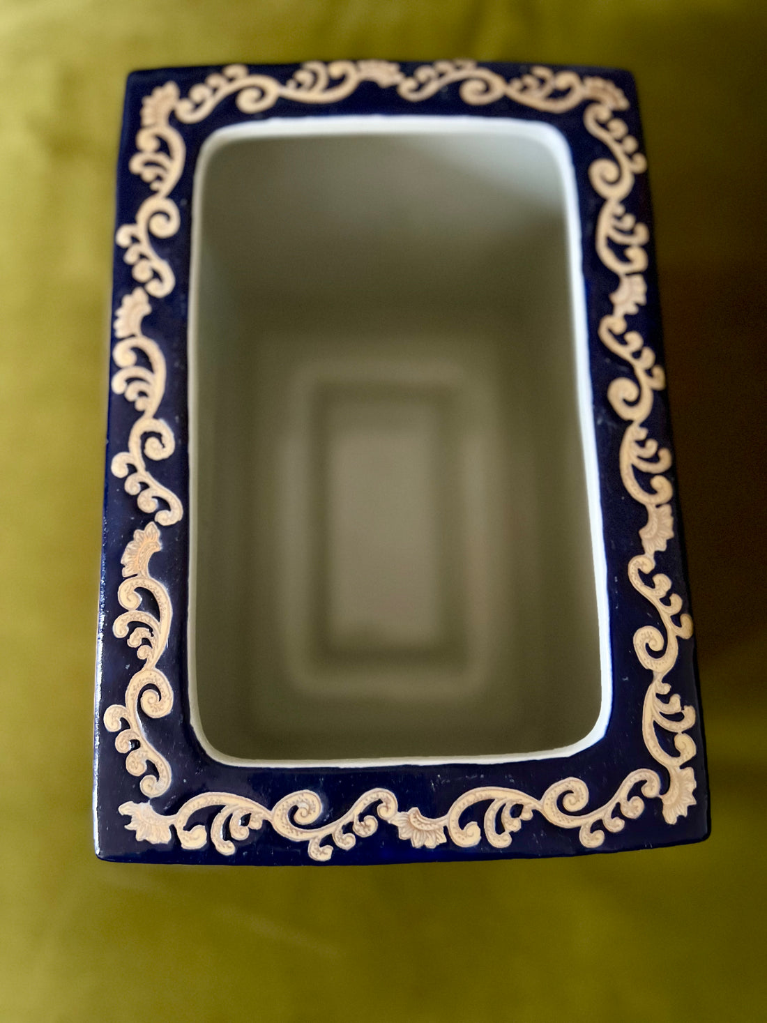 Jardinière madras en céramique