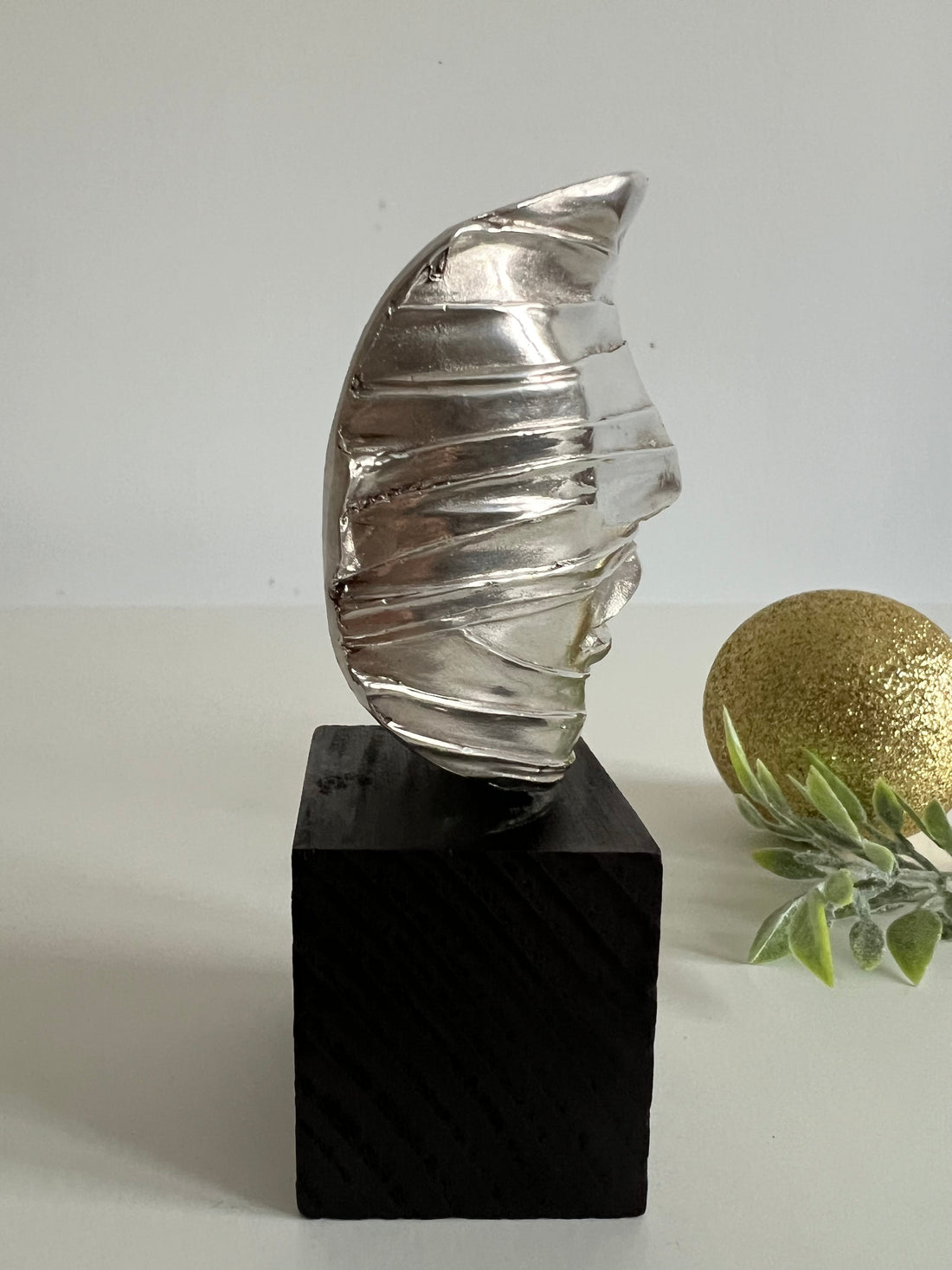 Sculpture Igor Mitoraj pour Christofle 1977 "Visage bandé"