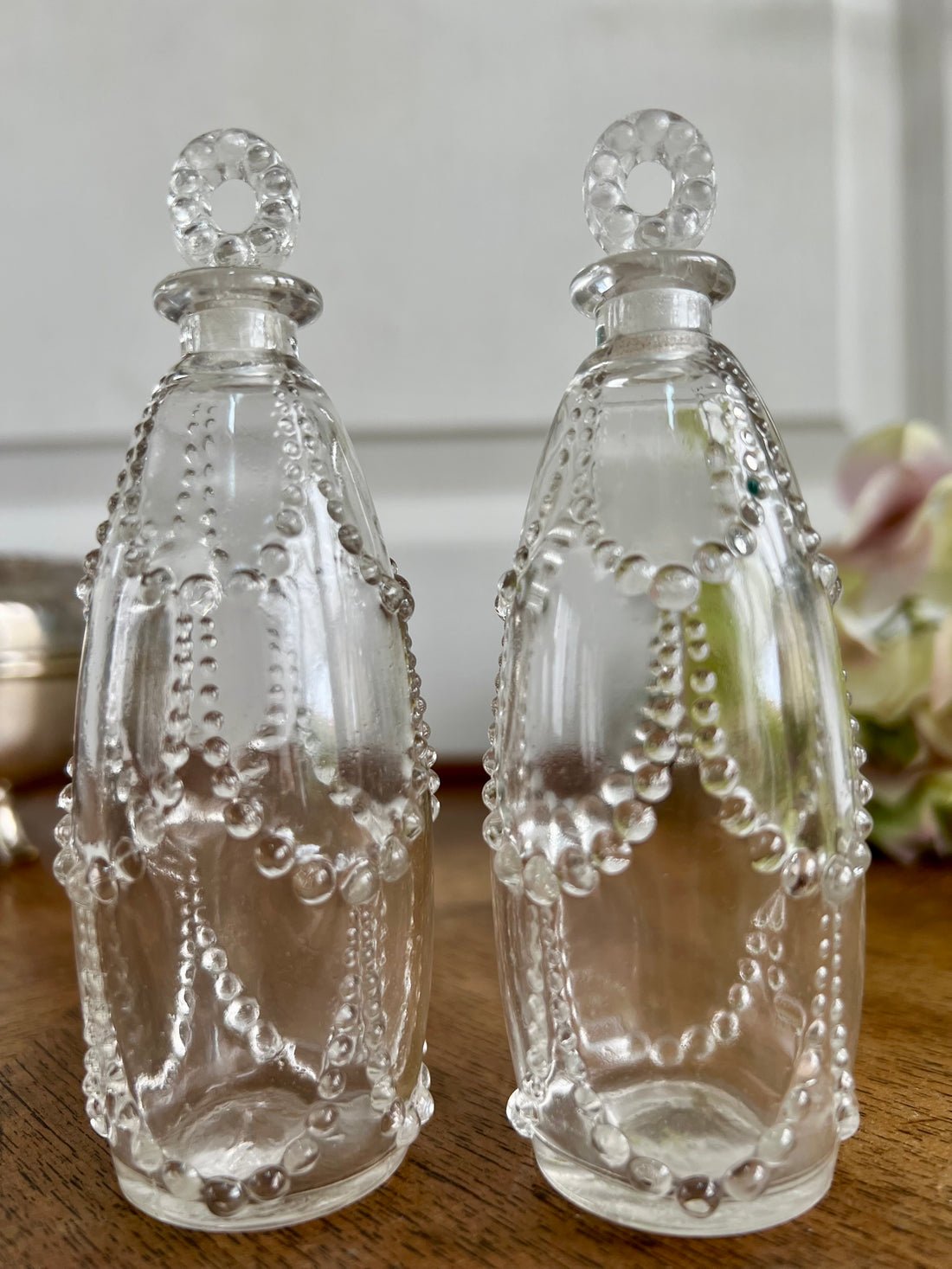 Paire de flacons René Lalique "Palerme" 1926