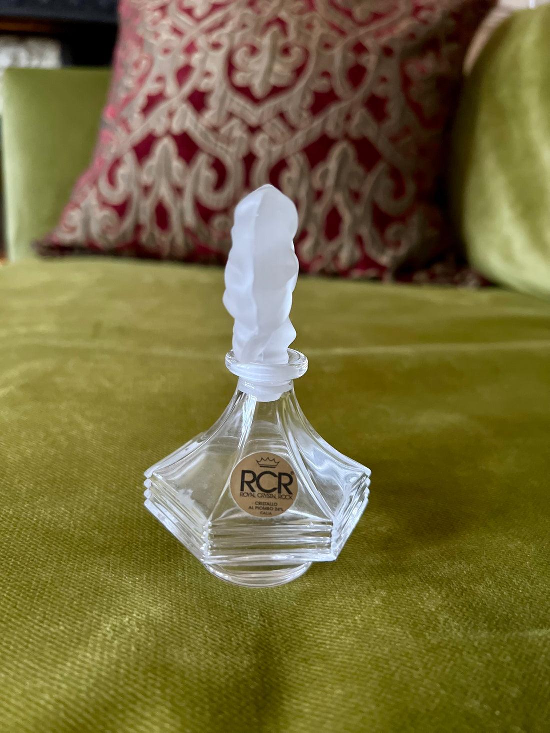 Flacon à parfum en cristal italien