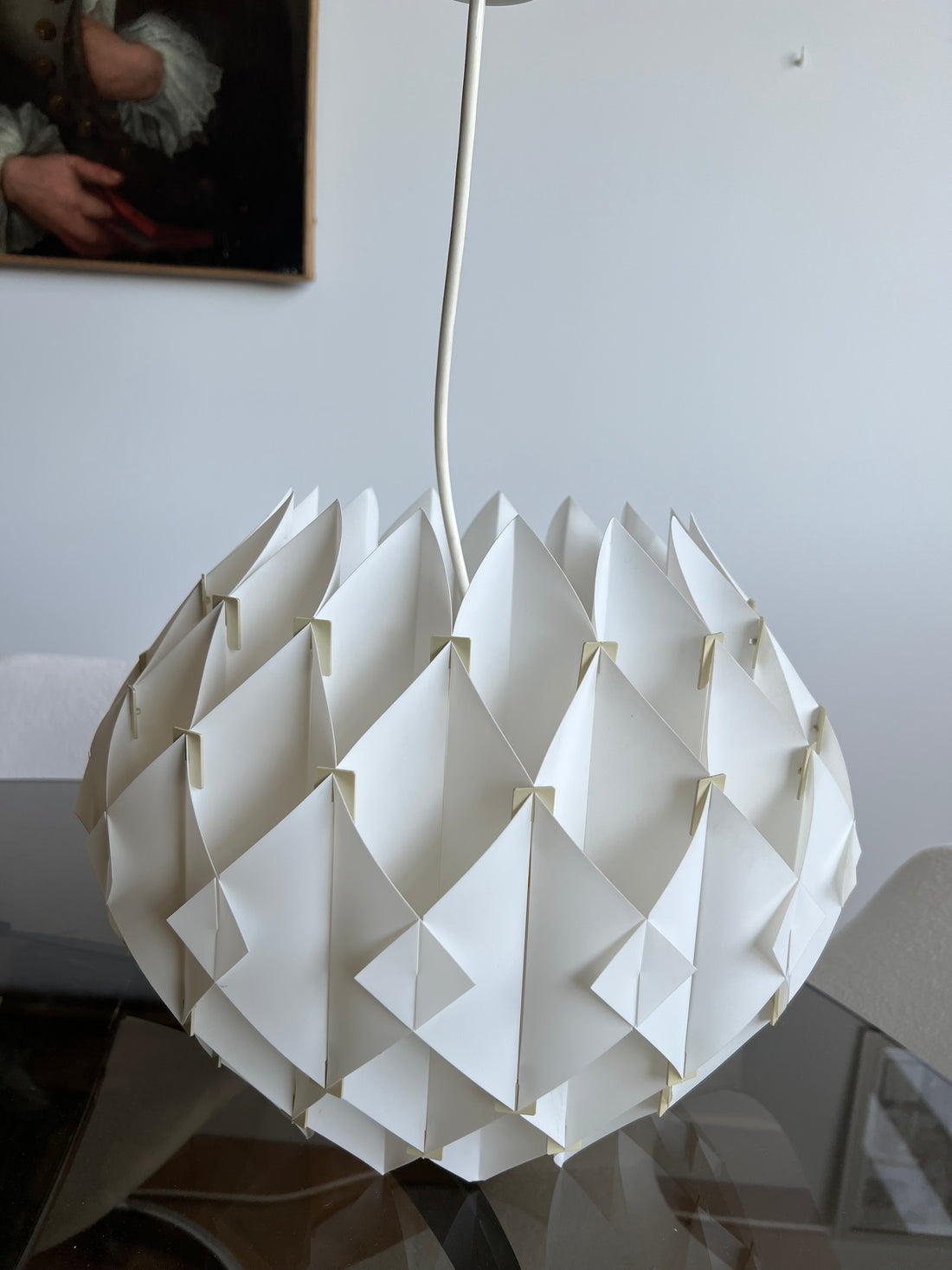 Suspension danoise Butterfly de Lars Schioler 1968