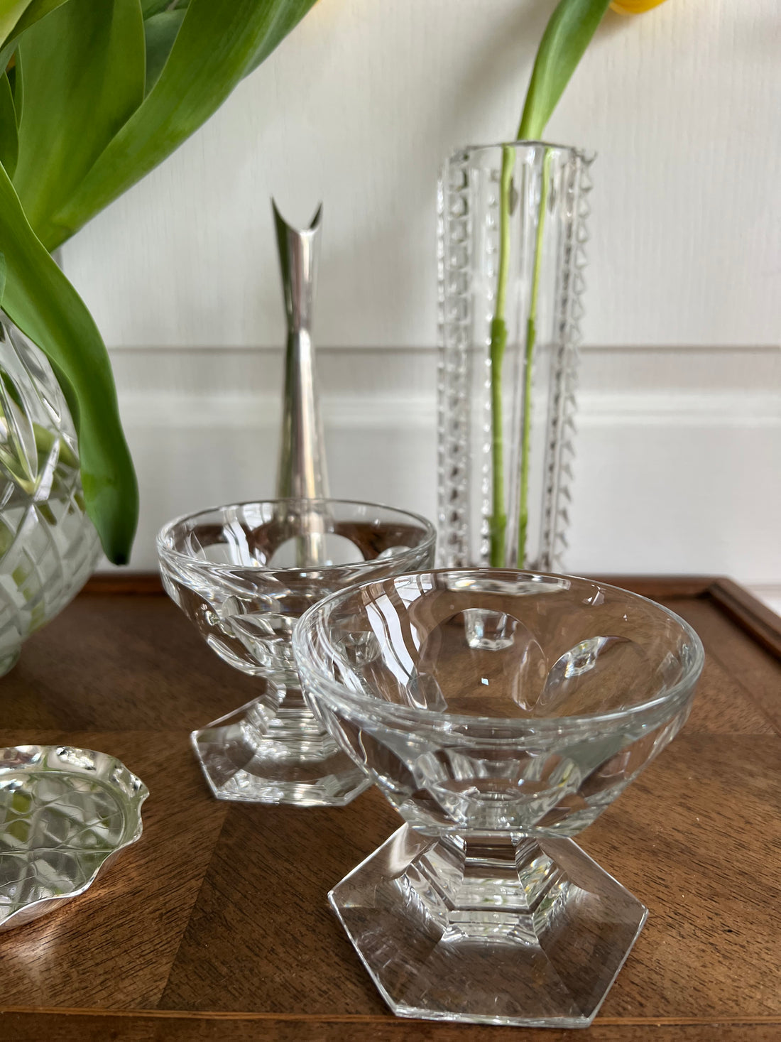 Paire de coupes à champagne Baccarat