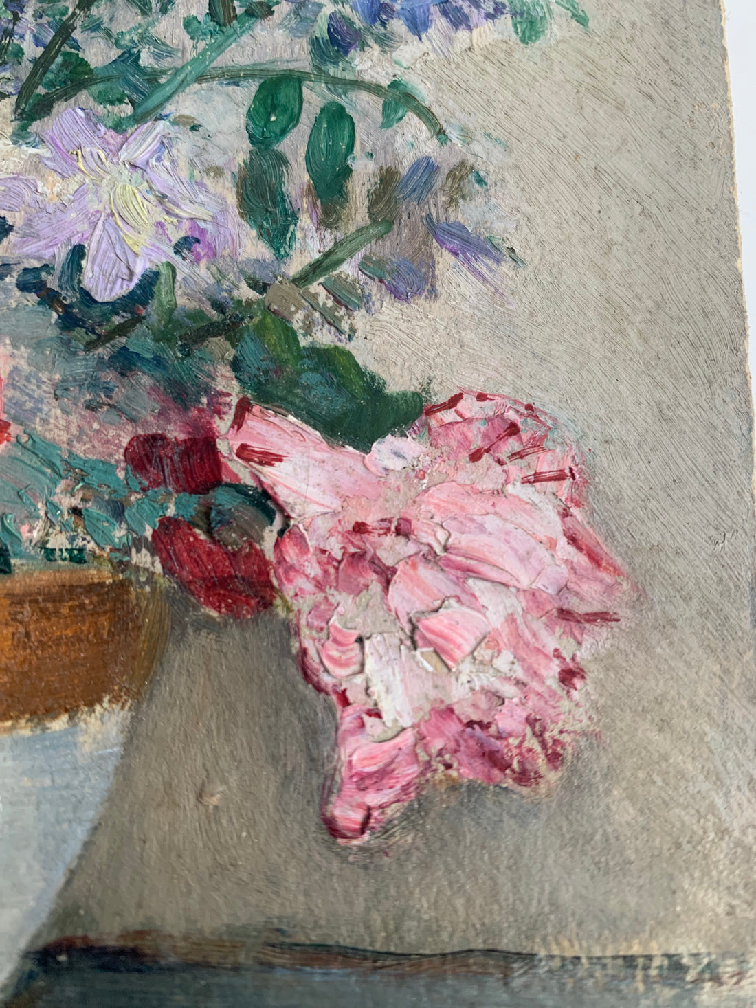 John Everett (1876-1949) - Nature morte au bouquet