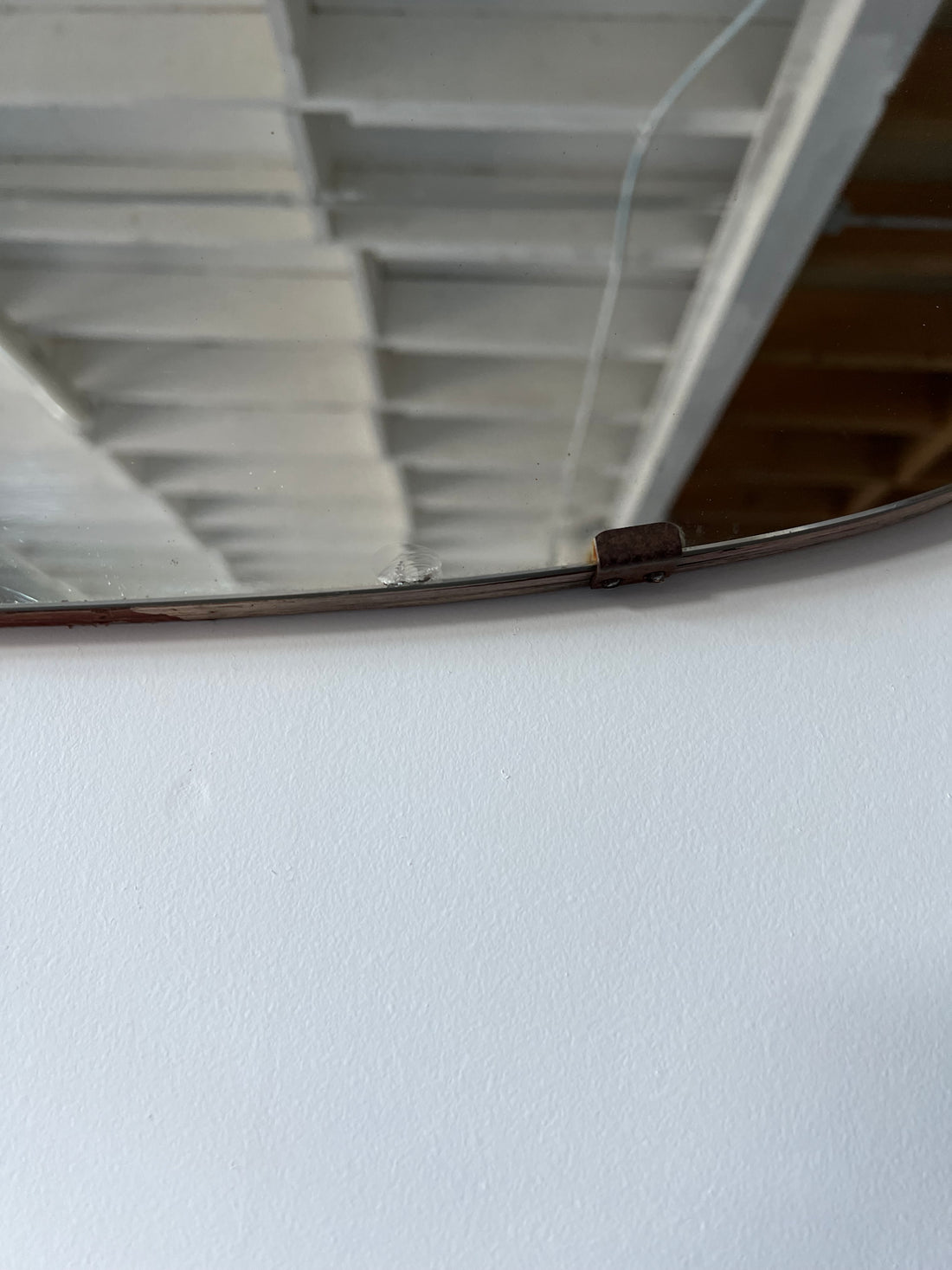Miroir biseauté années 30