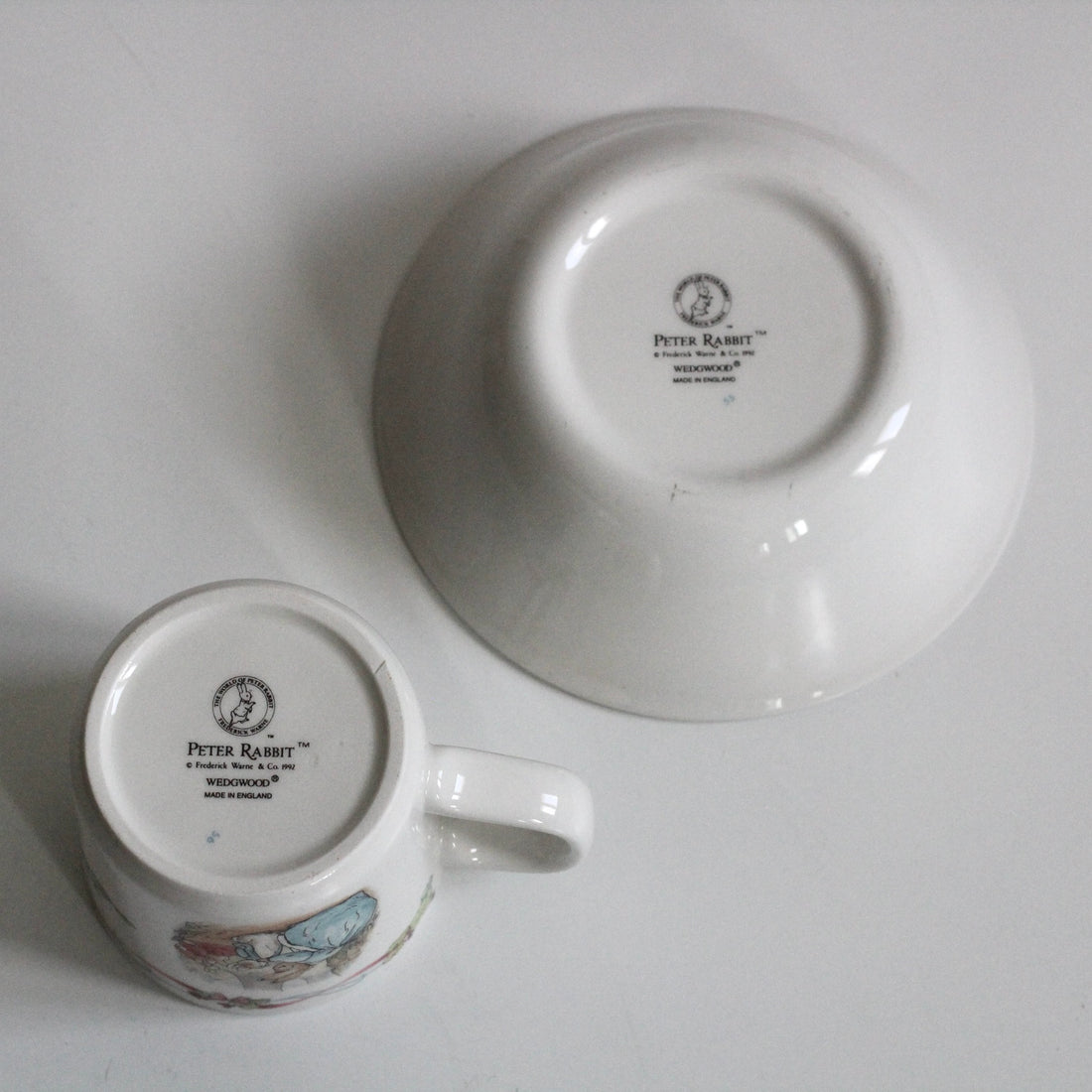 Coffret tasse et bol Peter Rabbit par Wedgwood