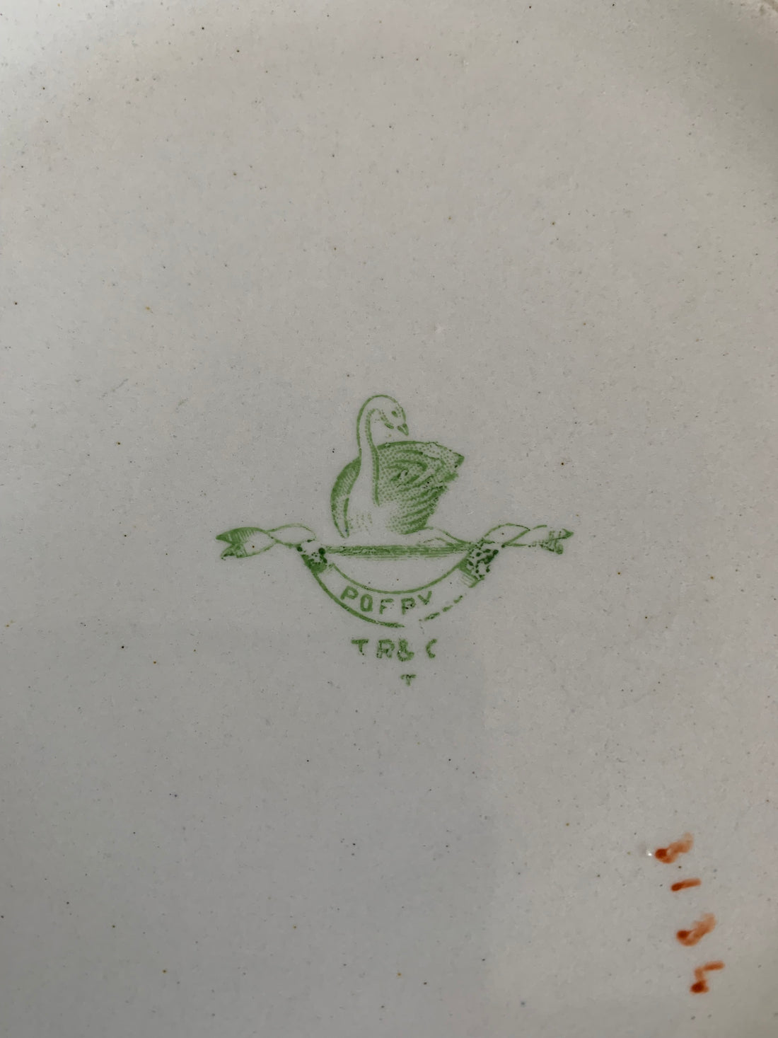 Cache-pot anglais XIXème fleuri