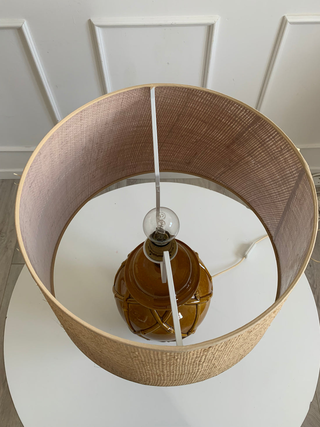 Lampe en céramique