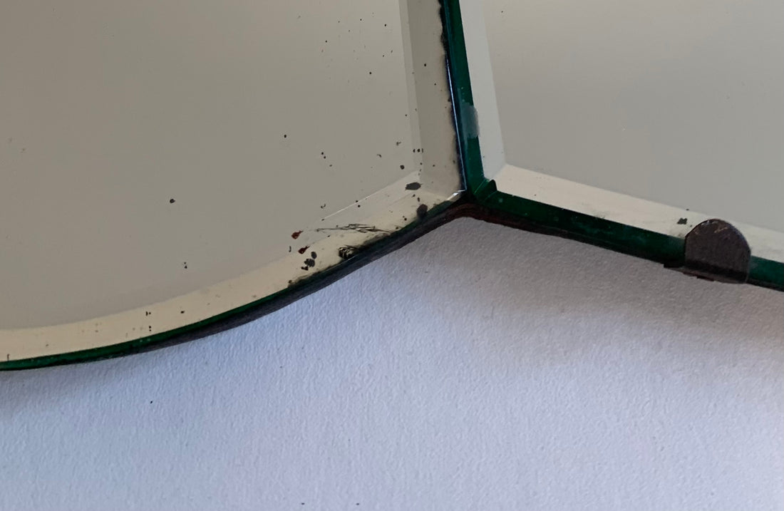 Miroir triptyque années 50