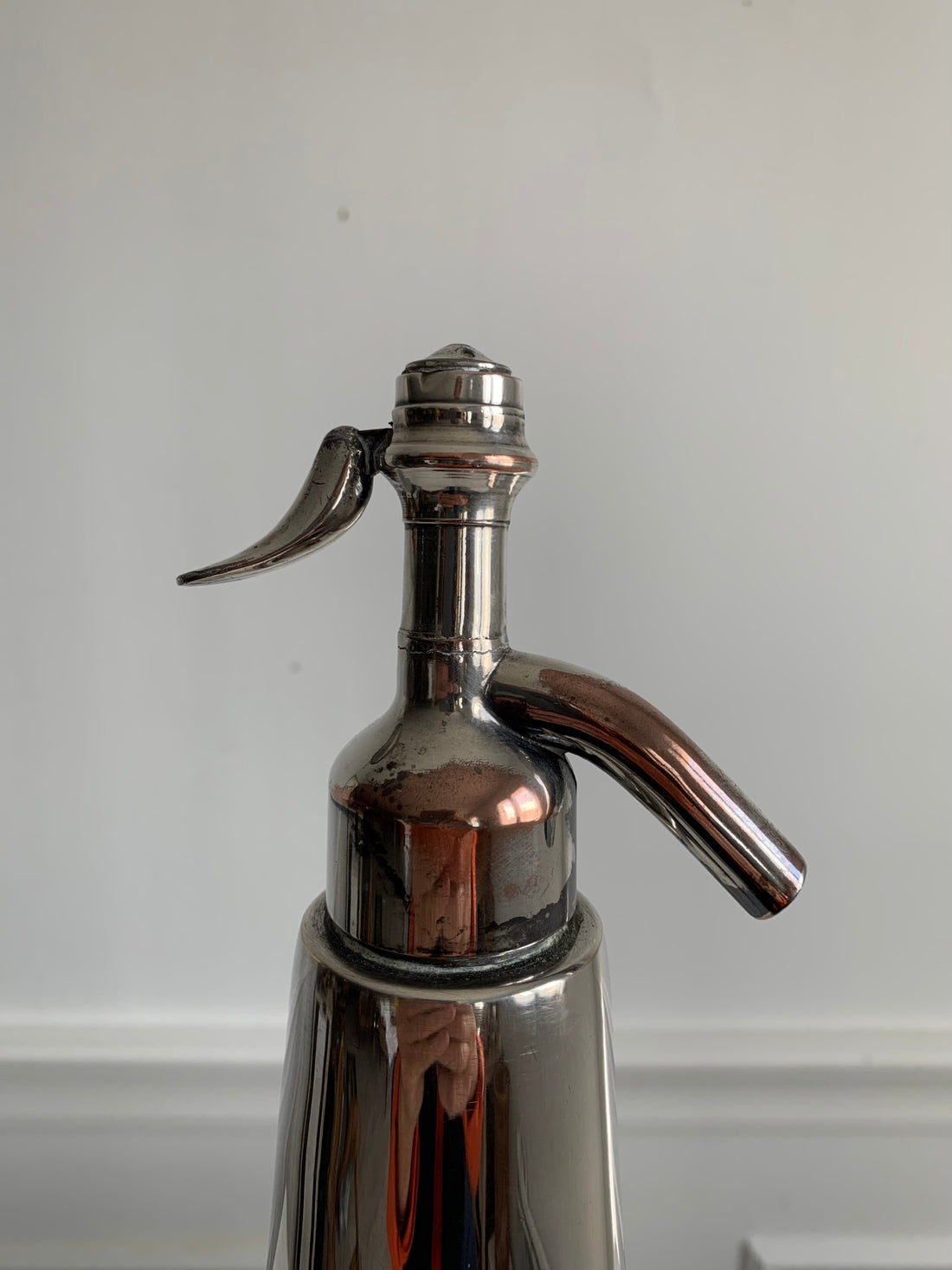 Siphon chromé années 60