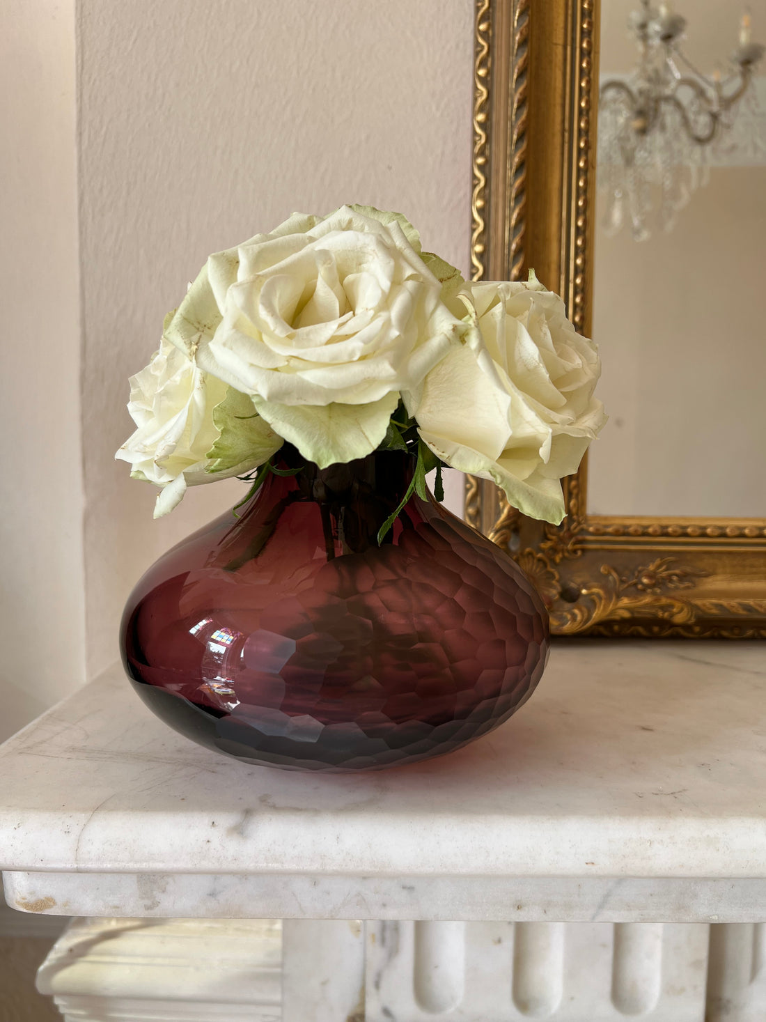 Vase en cristal écossais Caithness