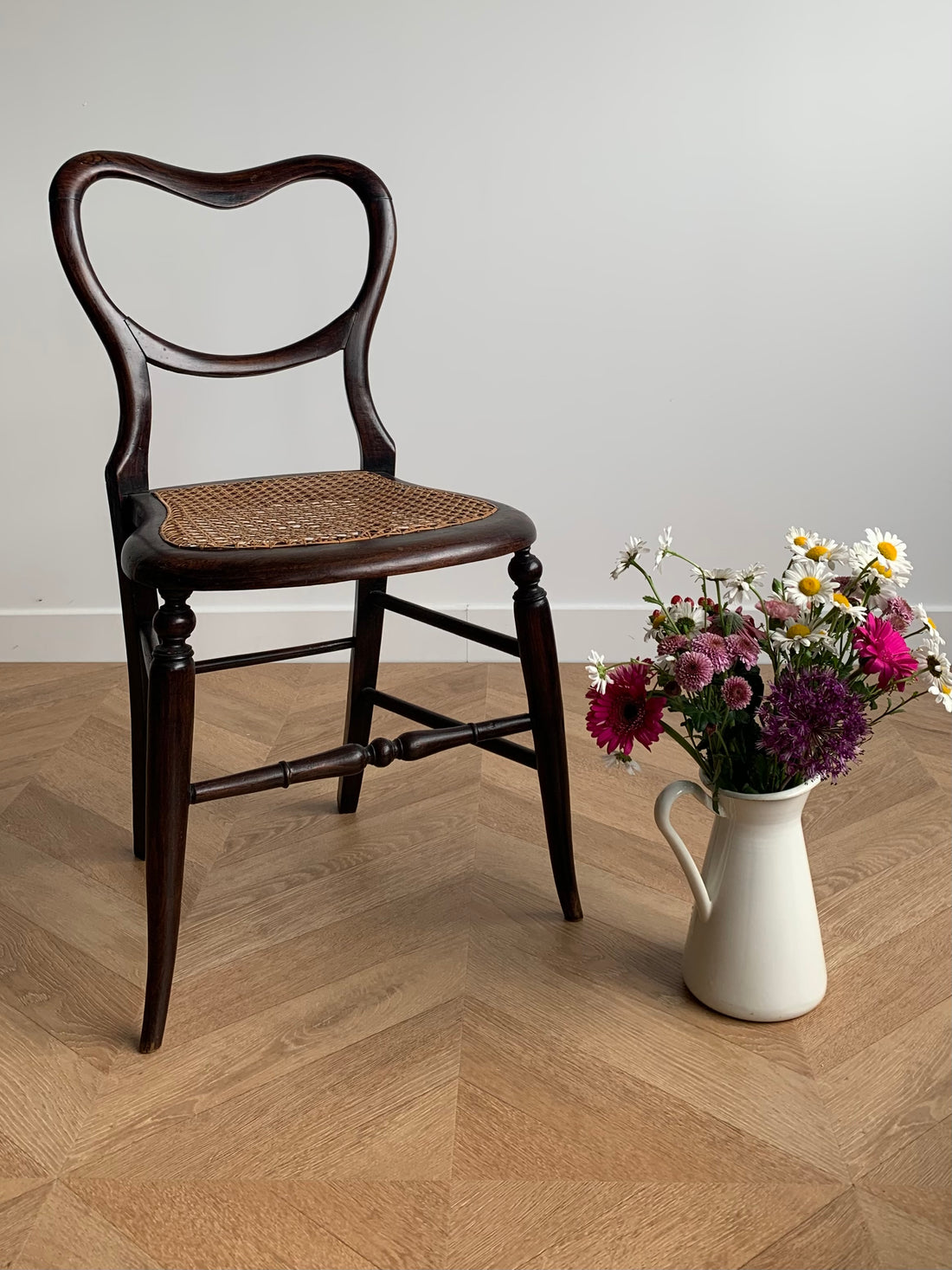 Chaise cœur anglaise
