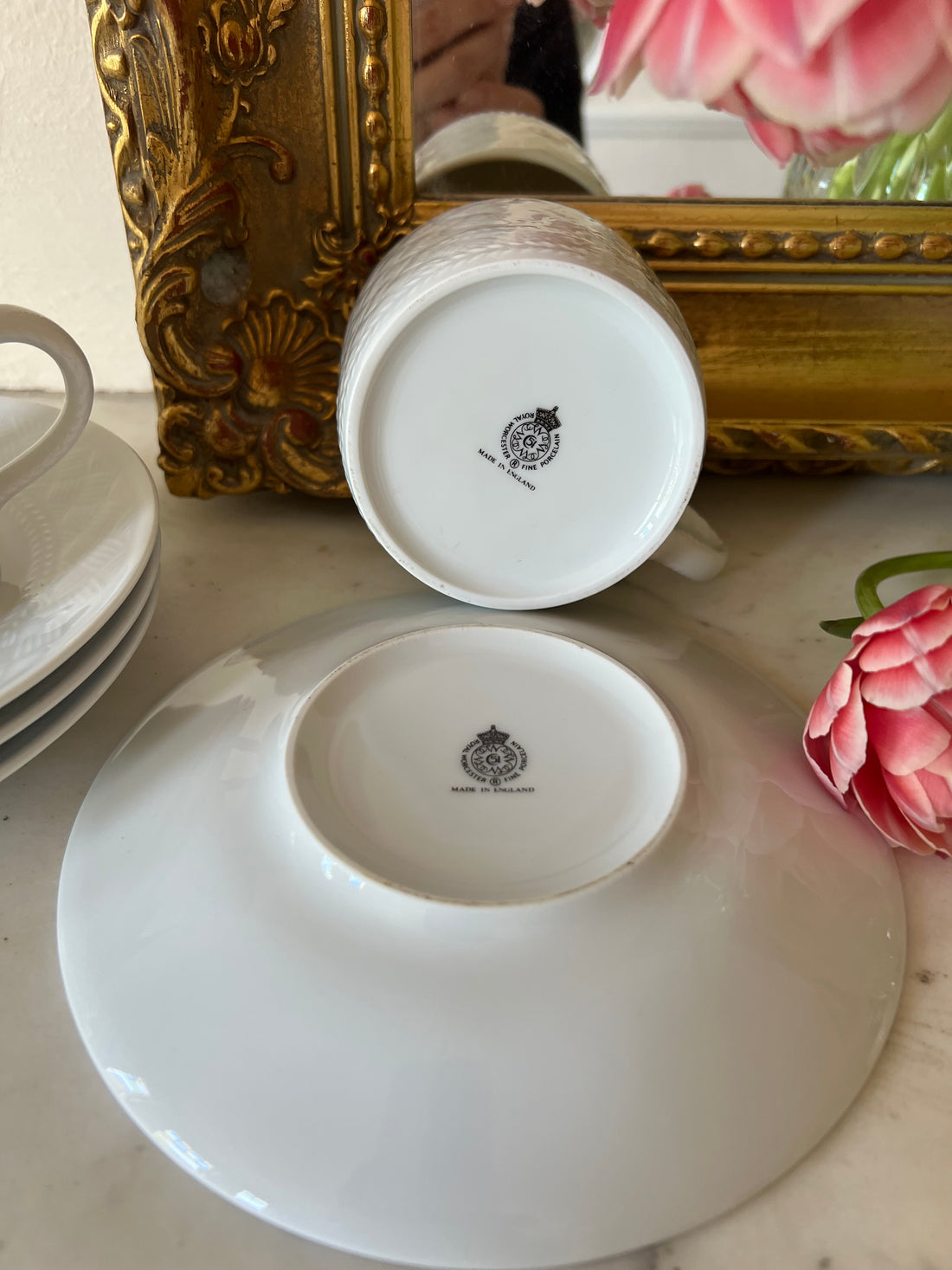 Ensemble petit déjeûner Royal Worcester
