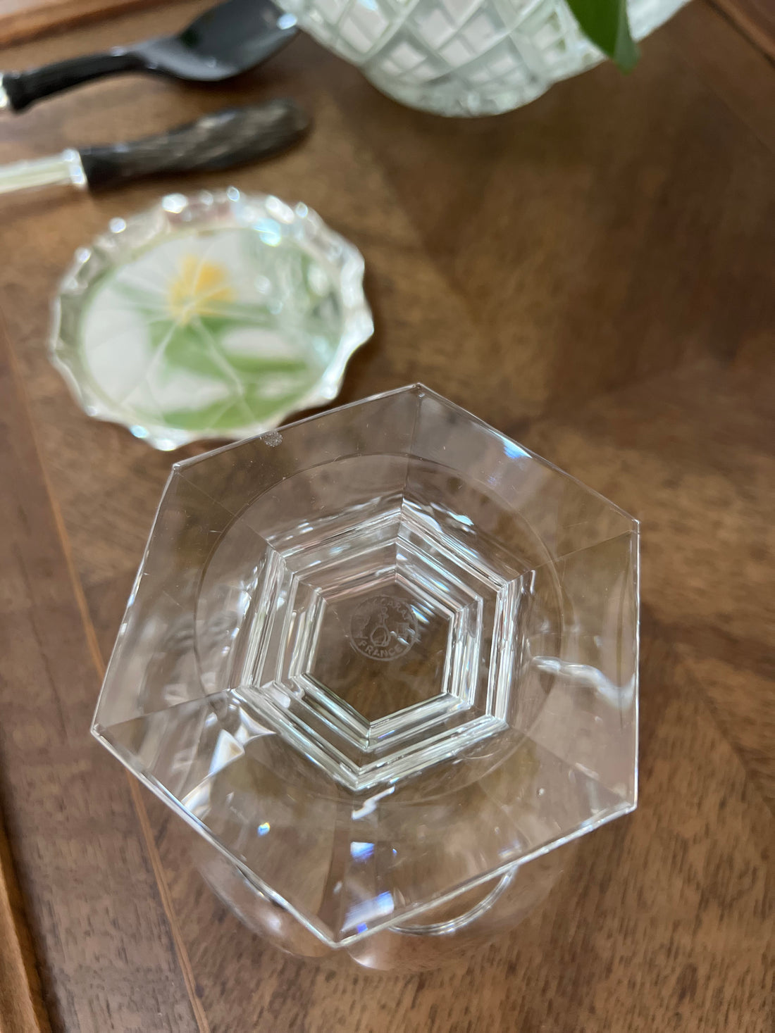 Paire de coupes à champagne Baccarat