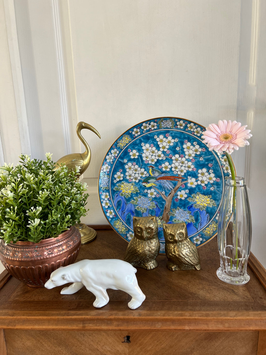 Grand plat japonais 1960