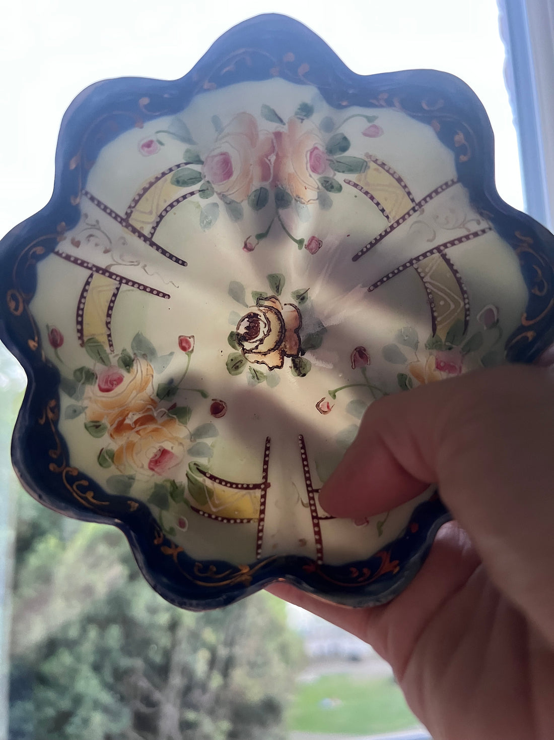 Coupelle japonaise tripode 1930