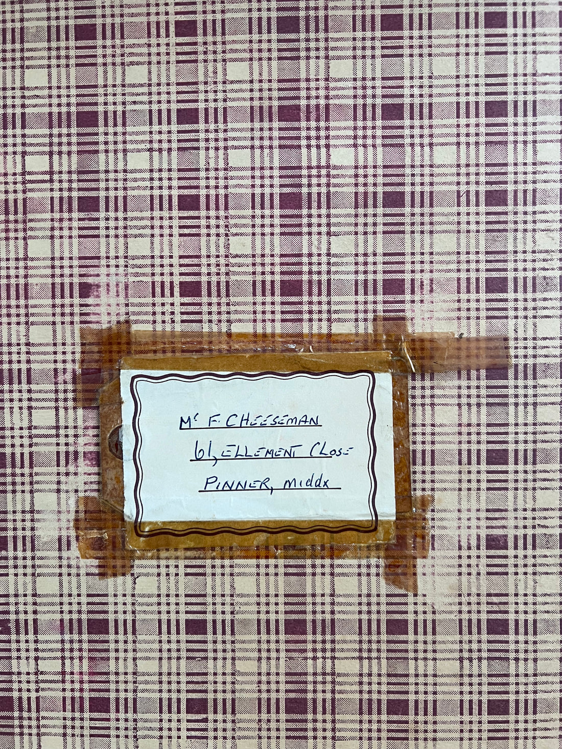 Malle de voyage - Angleterre - 1930