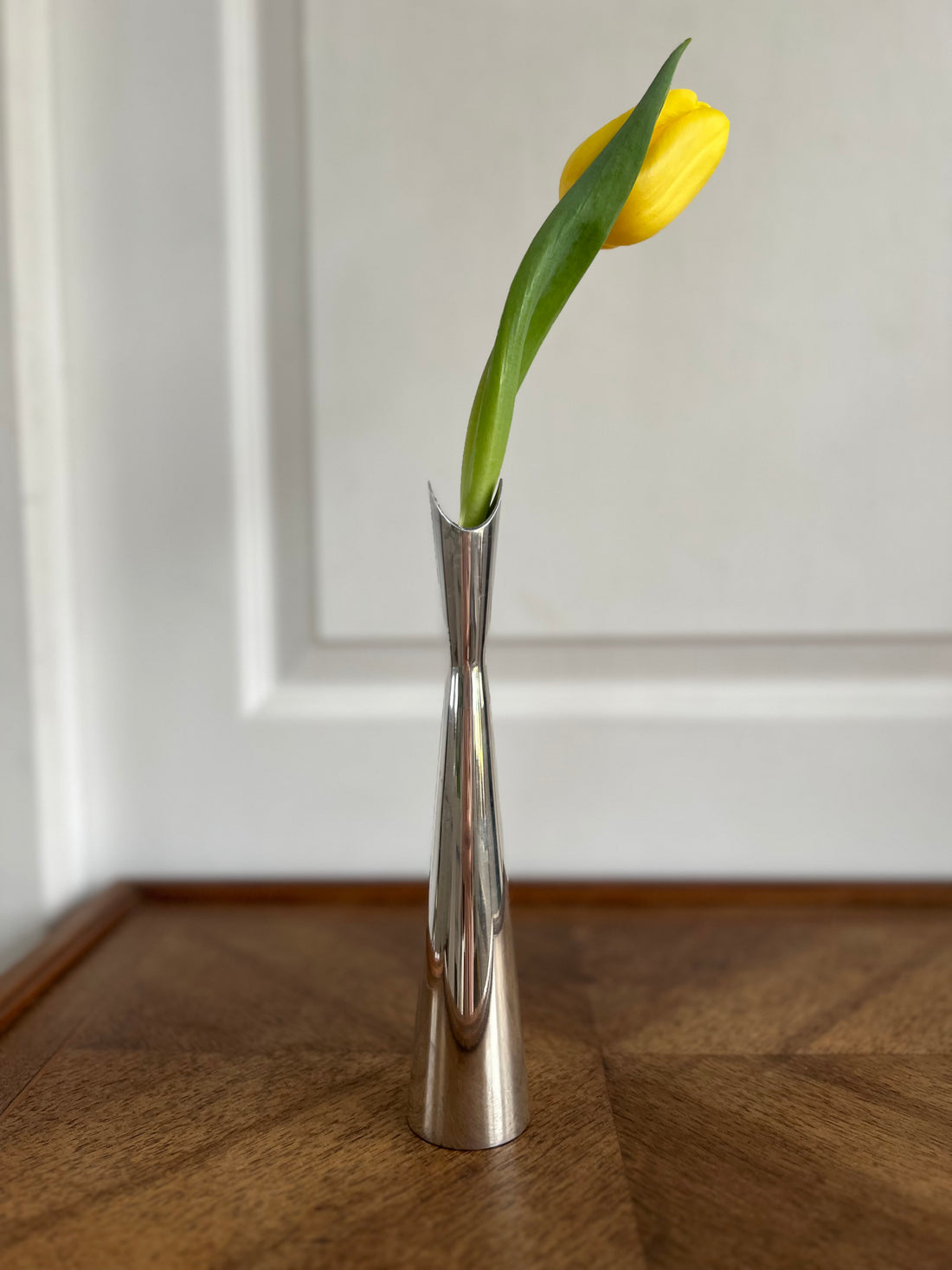 Soliflore Lino Sabattini pour Christofle 1957 "Cardinal"