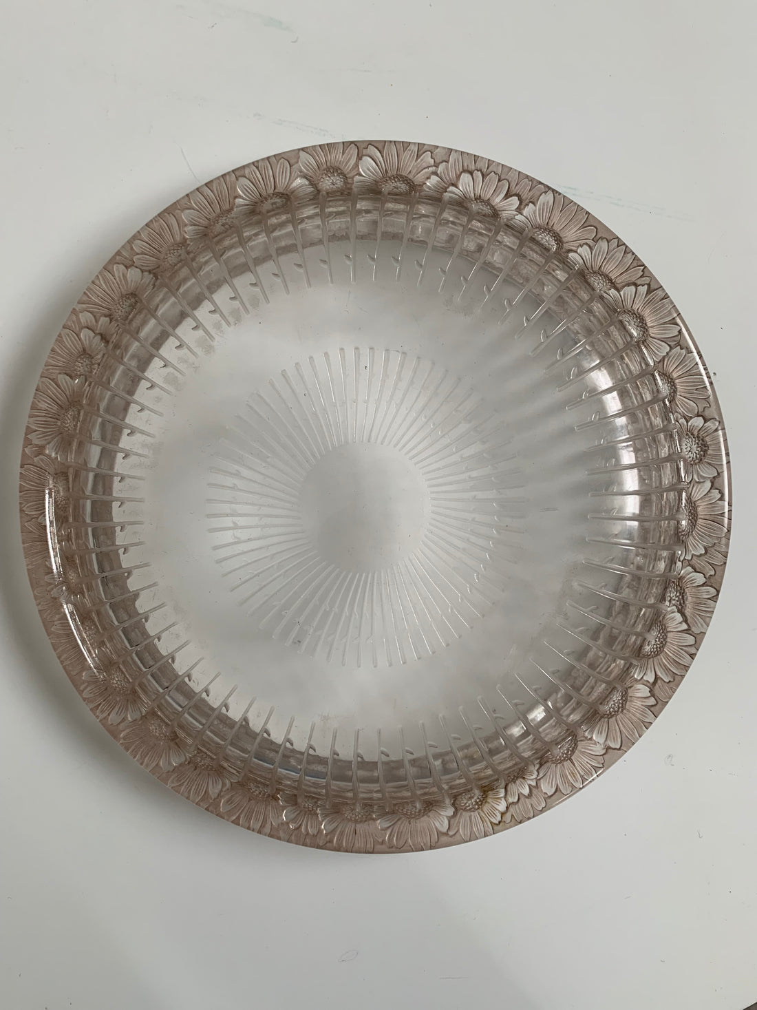 Coupe René Lalique "Marguerites" 1941