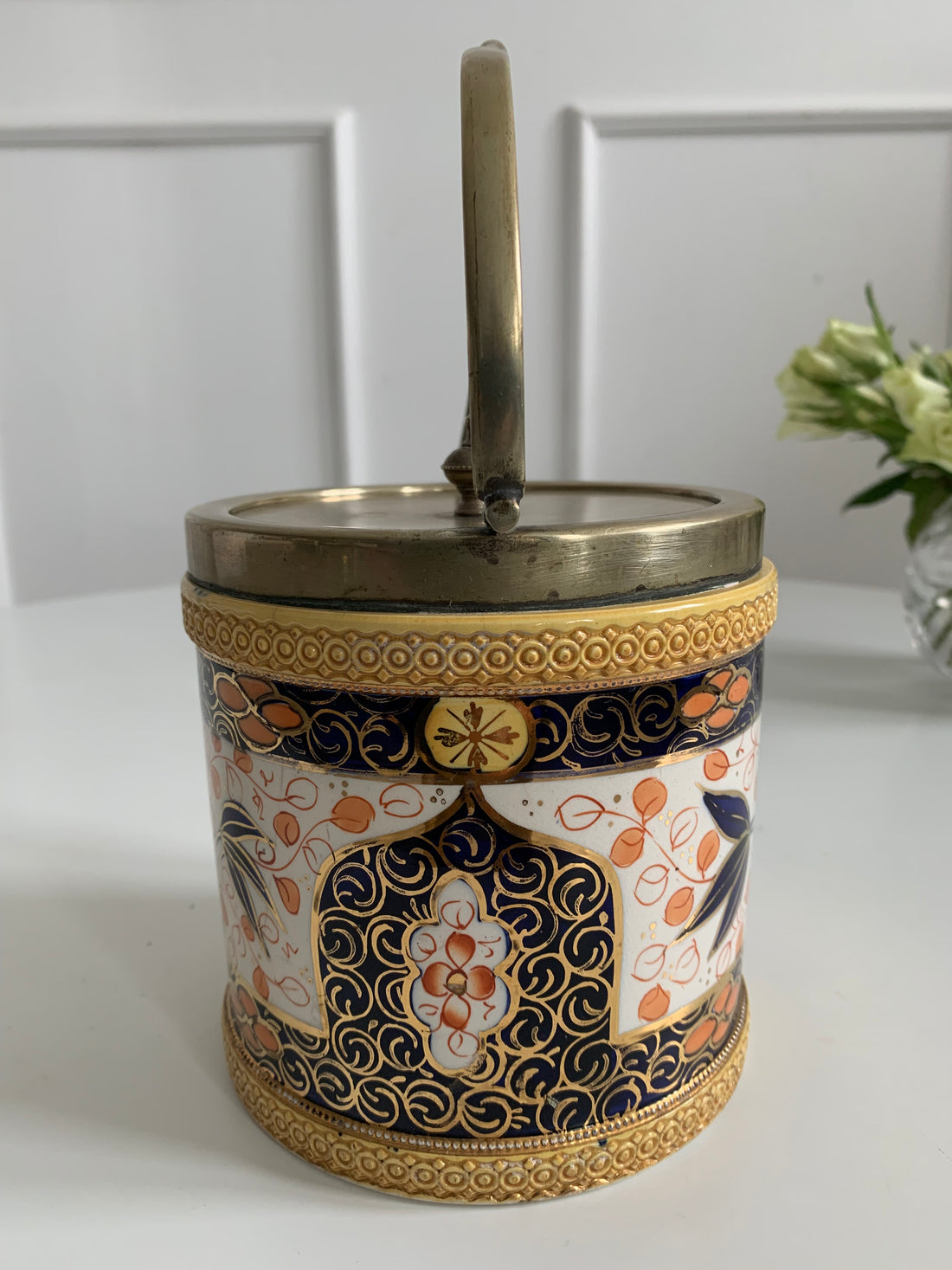 Pot à biscuits anglais 1880-1910