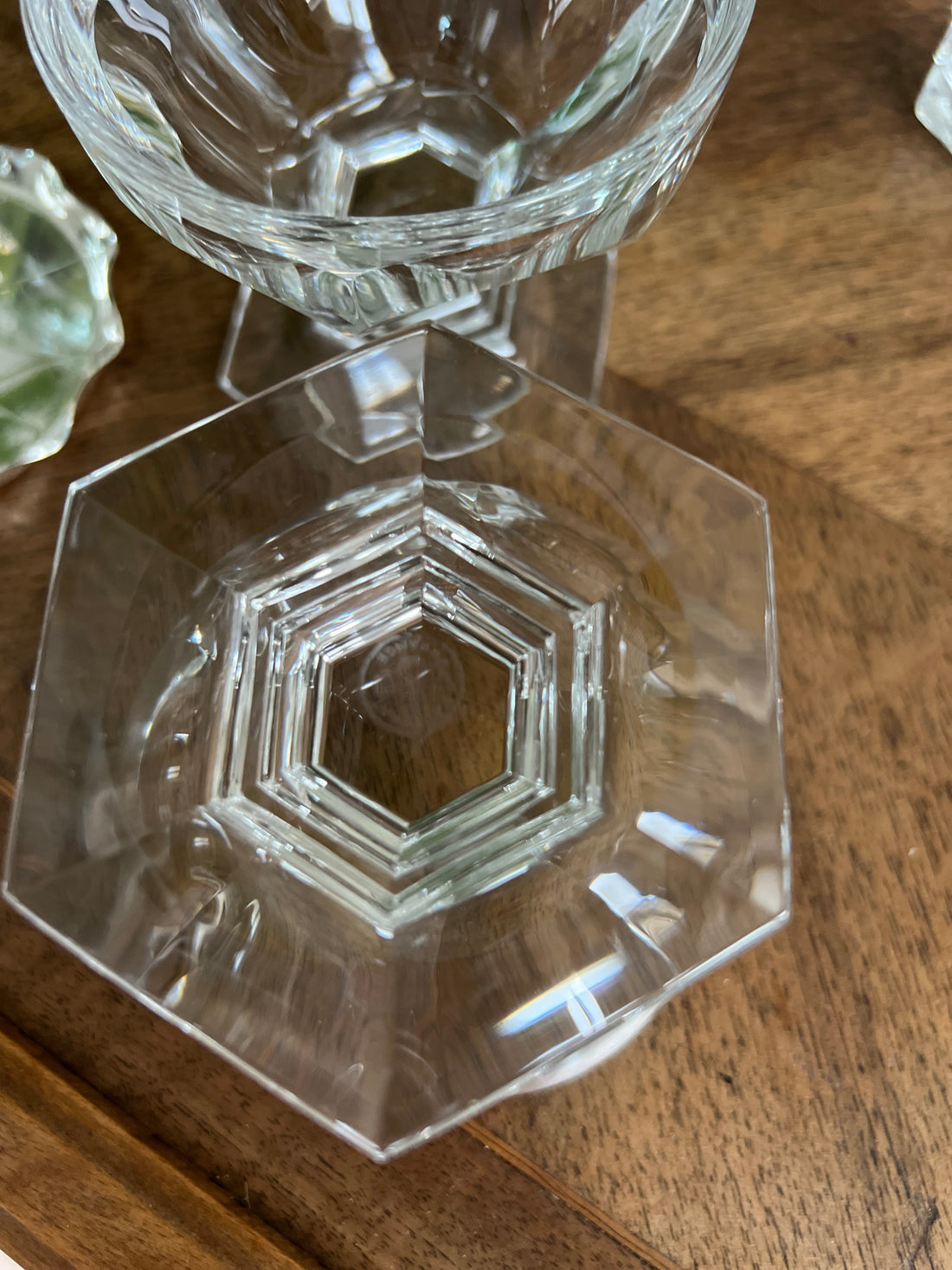 Paire de coupes à champagne Baccarat