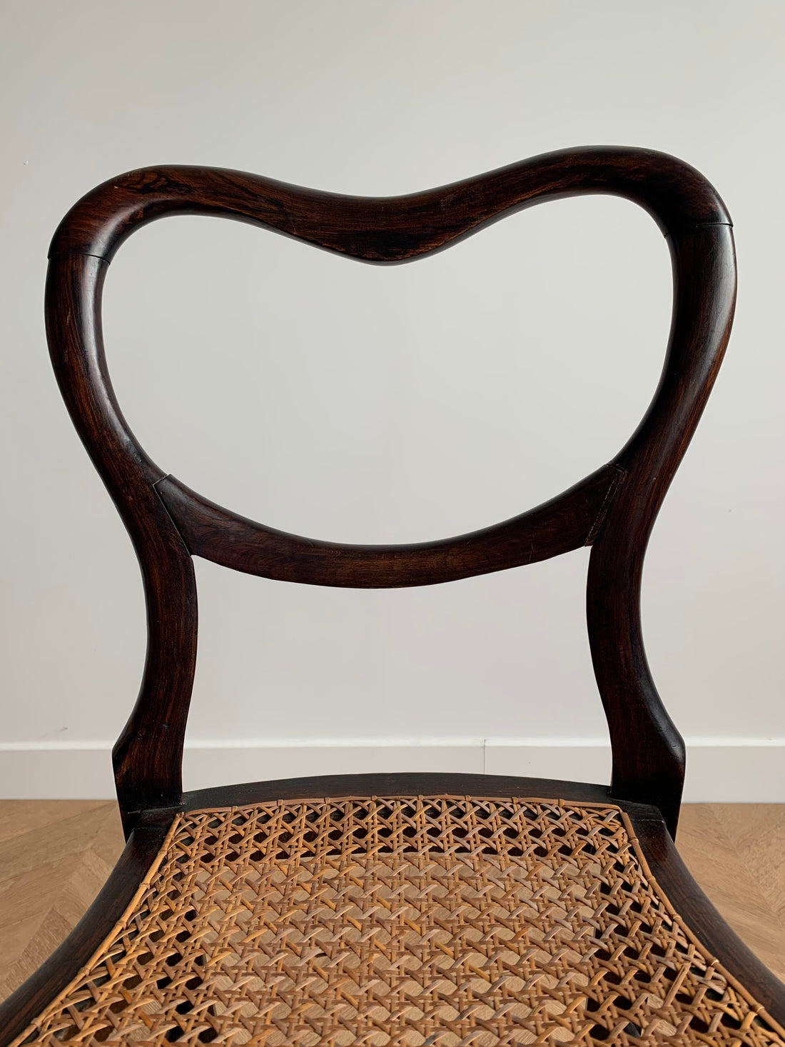 Chaise cœur anglaise