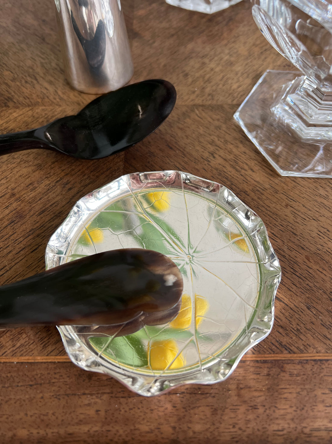 Petite cuillère ajourée, modèle Art Nouveau - Brocante et Déco Chic Petite cuillère ajourée, modèle Art Nouveau - Brocante et Déco Chic